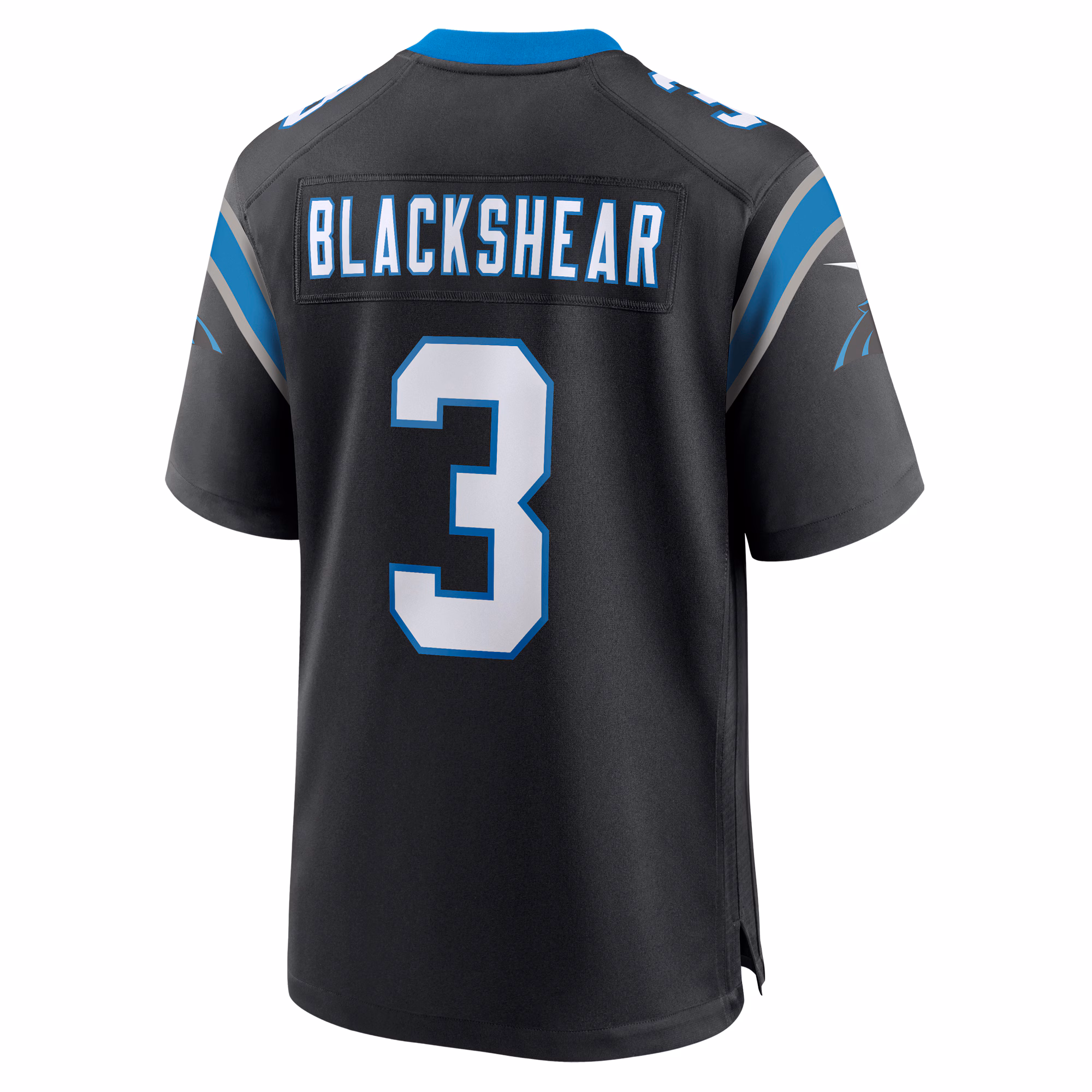 Raheem Blackshear Carolina Panthers Team Game Jersey - Black