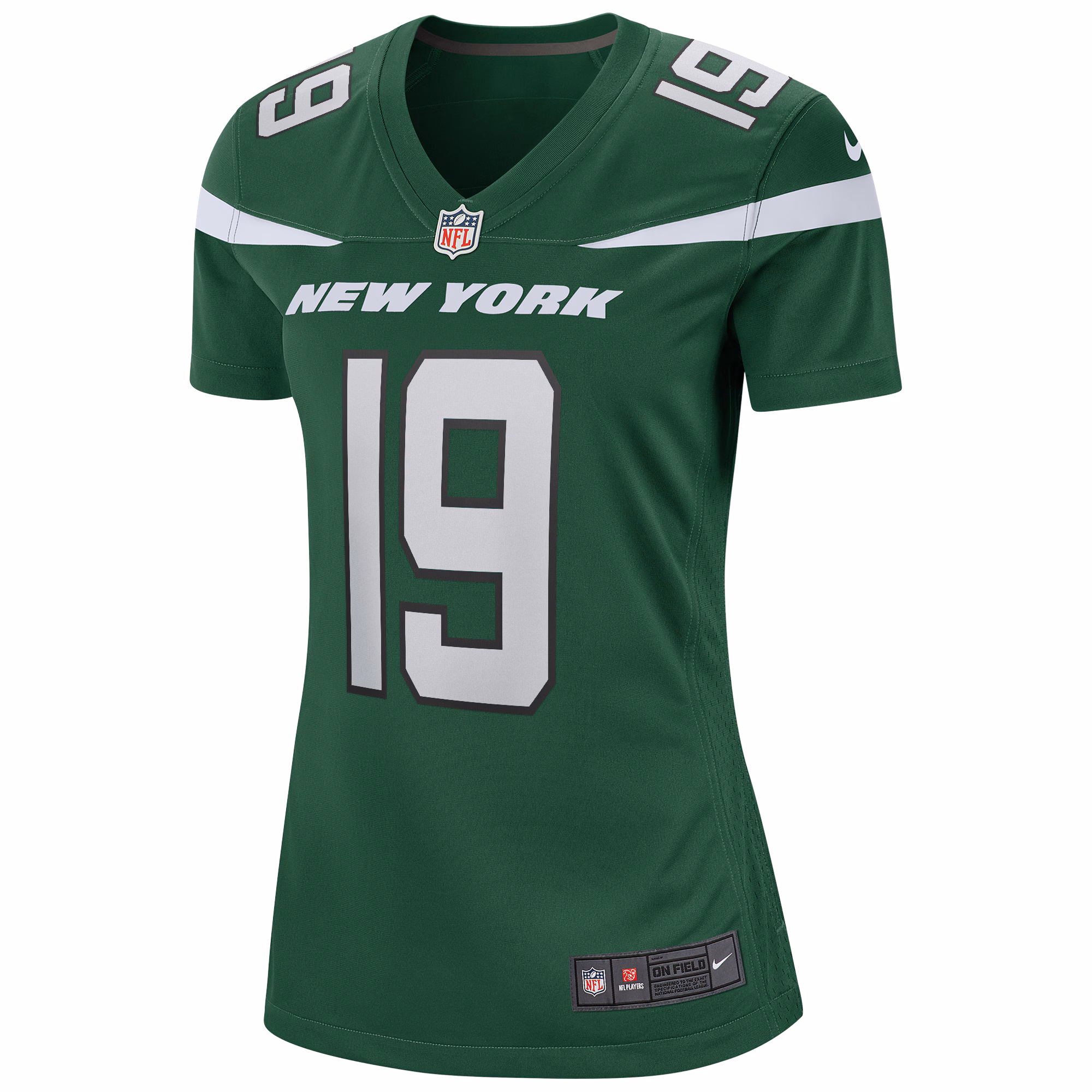 Keyshawn Johnson New York Jets Women's Game Retired Player Jersey - Gotham Green