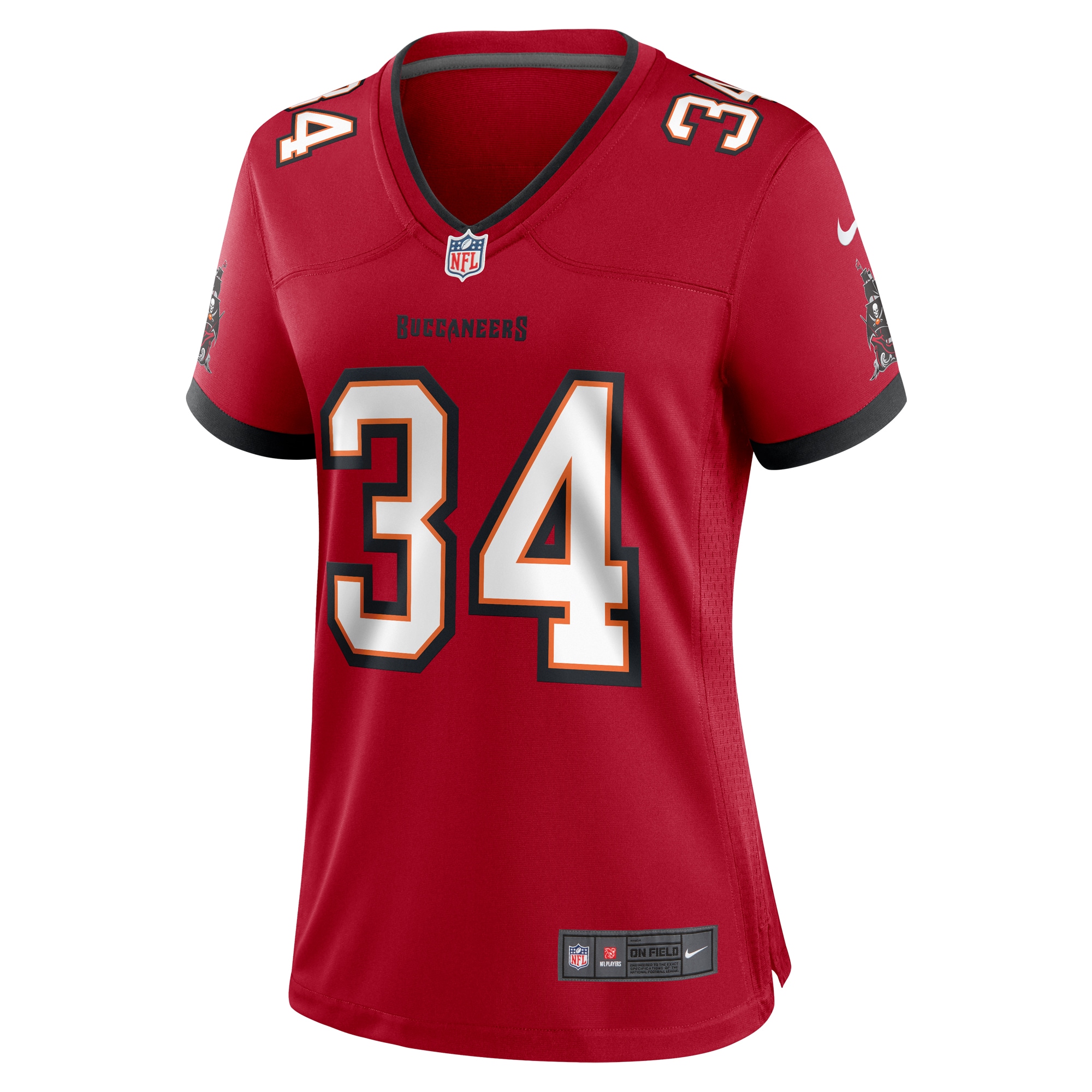 Quandre Mosely Tampa Bay Buccaneers Women's  Game Jersey -  Red