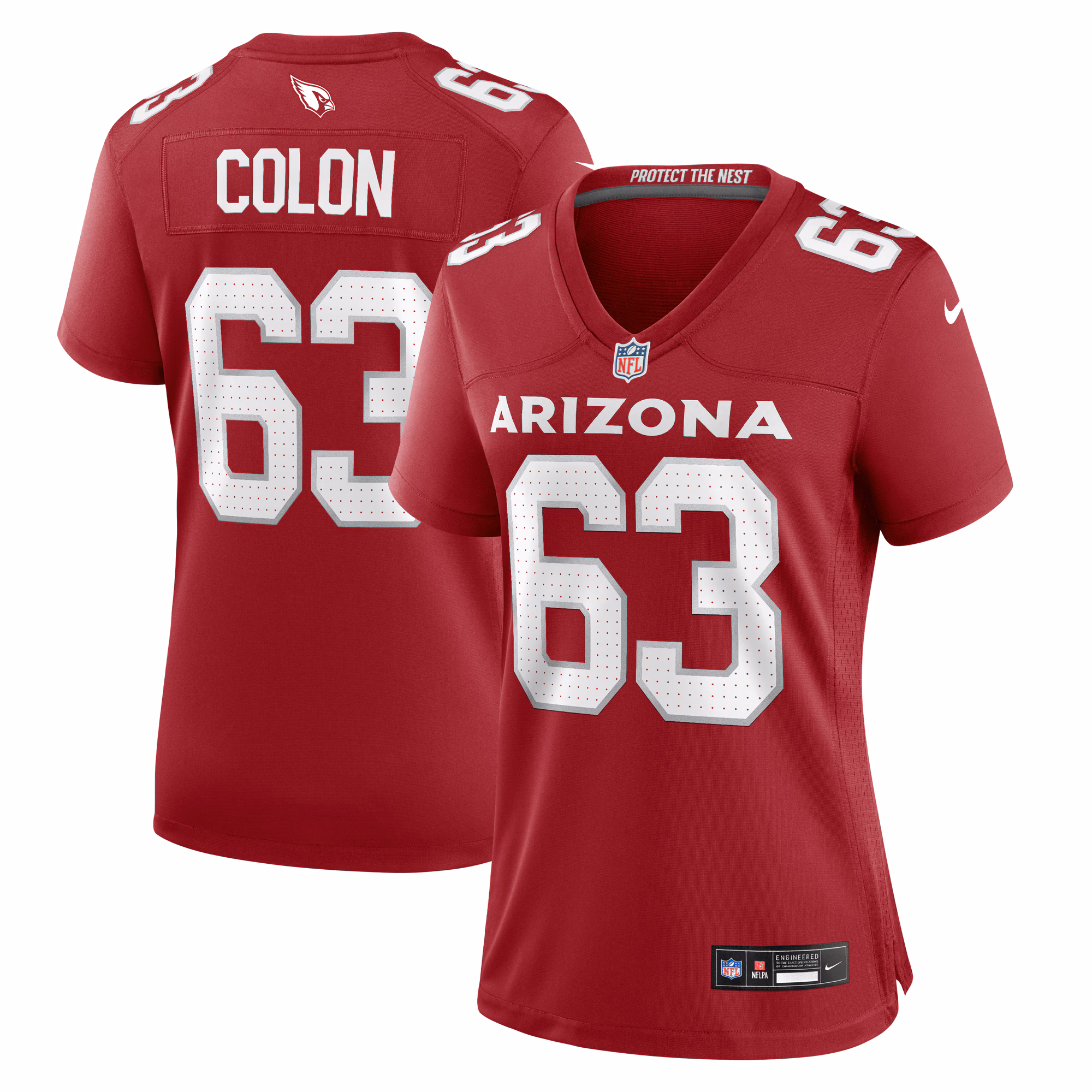 Trystan Colon Arizona Cardinals Women's Team Game Jersey -  Cardinal