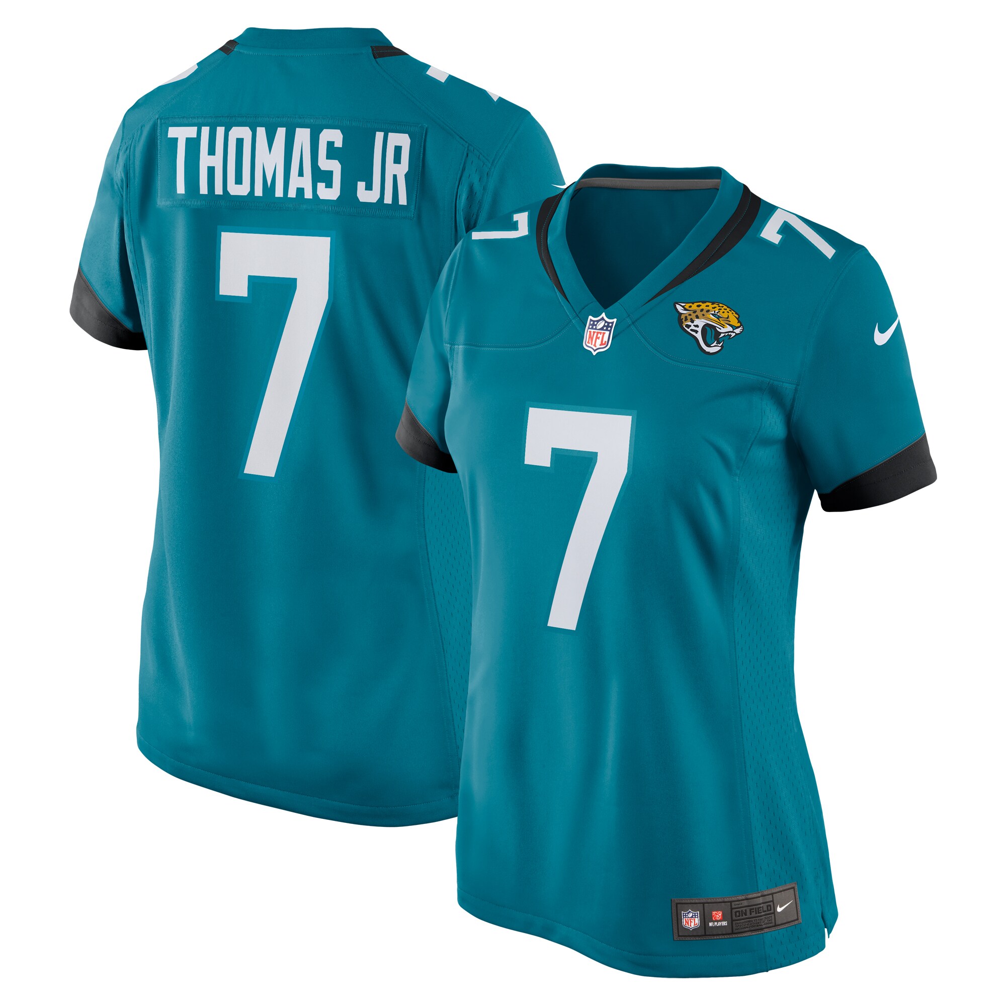 Brian Thomas Jr. Jacksonville Jaguars Women's Game Jersey -  Teal