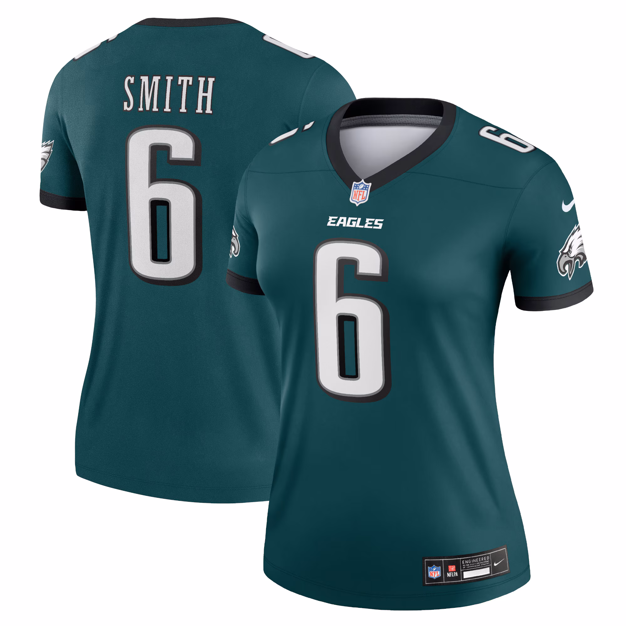DeVonta Smith Philadelphia Eagles Women's Legend Jersey - Midnight Green
