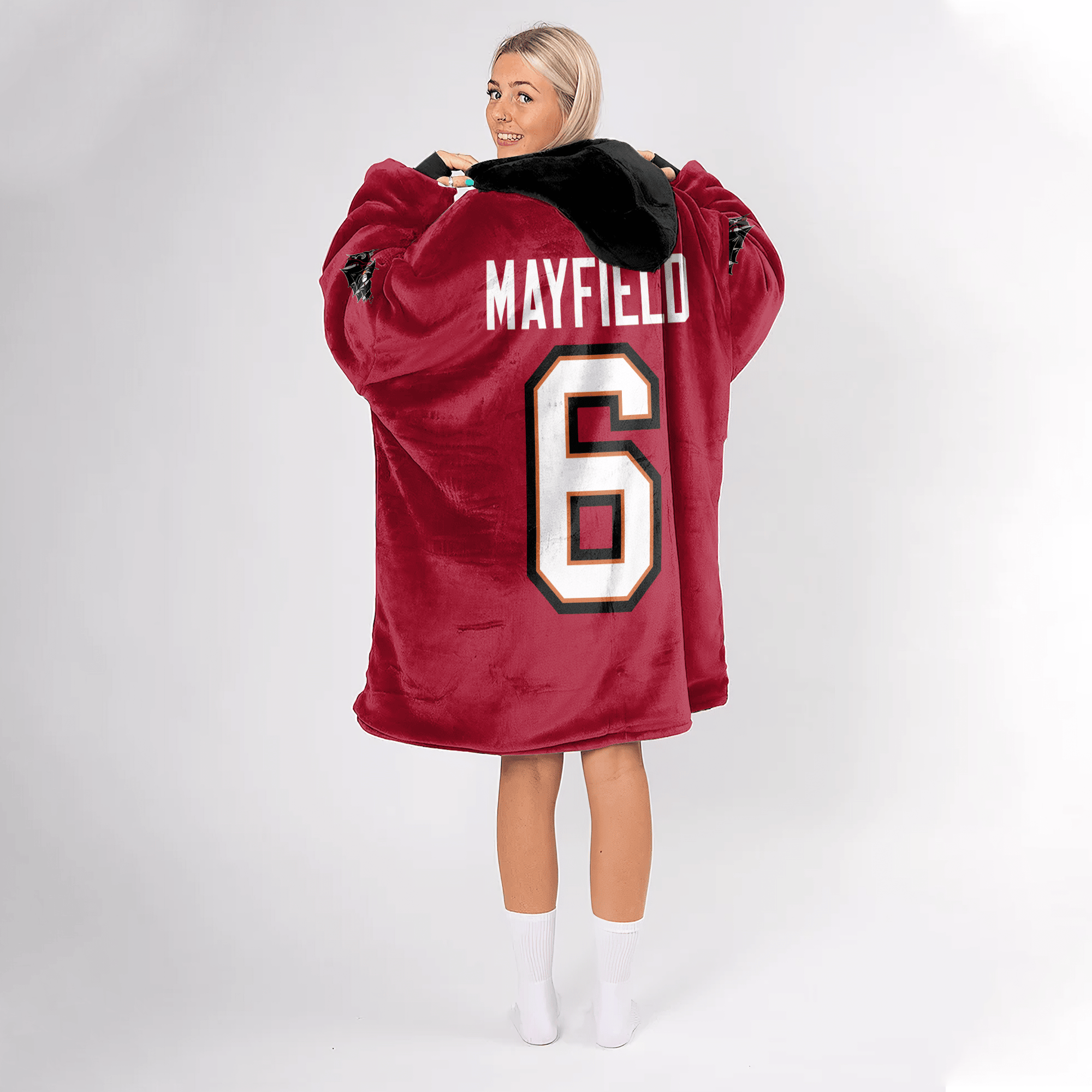 Tampa Bay Football Unisex Blanket Hoodie