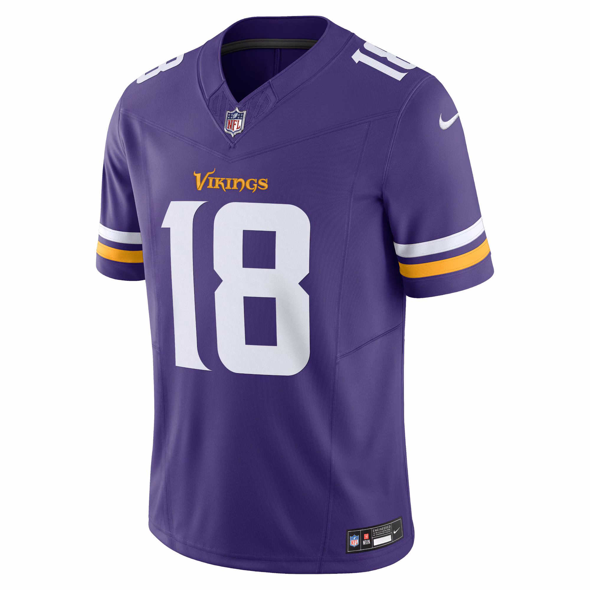 Justin Jefferson Minnesota Vikings Vapor F.U.S.E. Limited Jersey - Purple