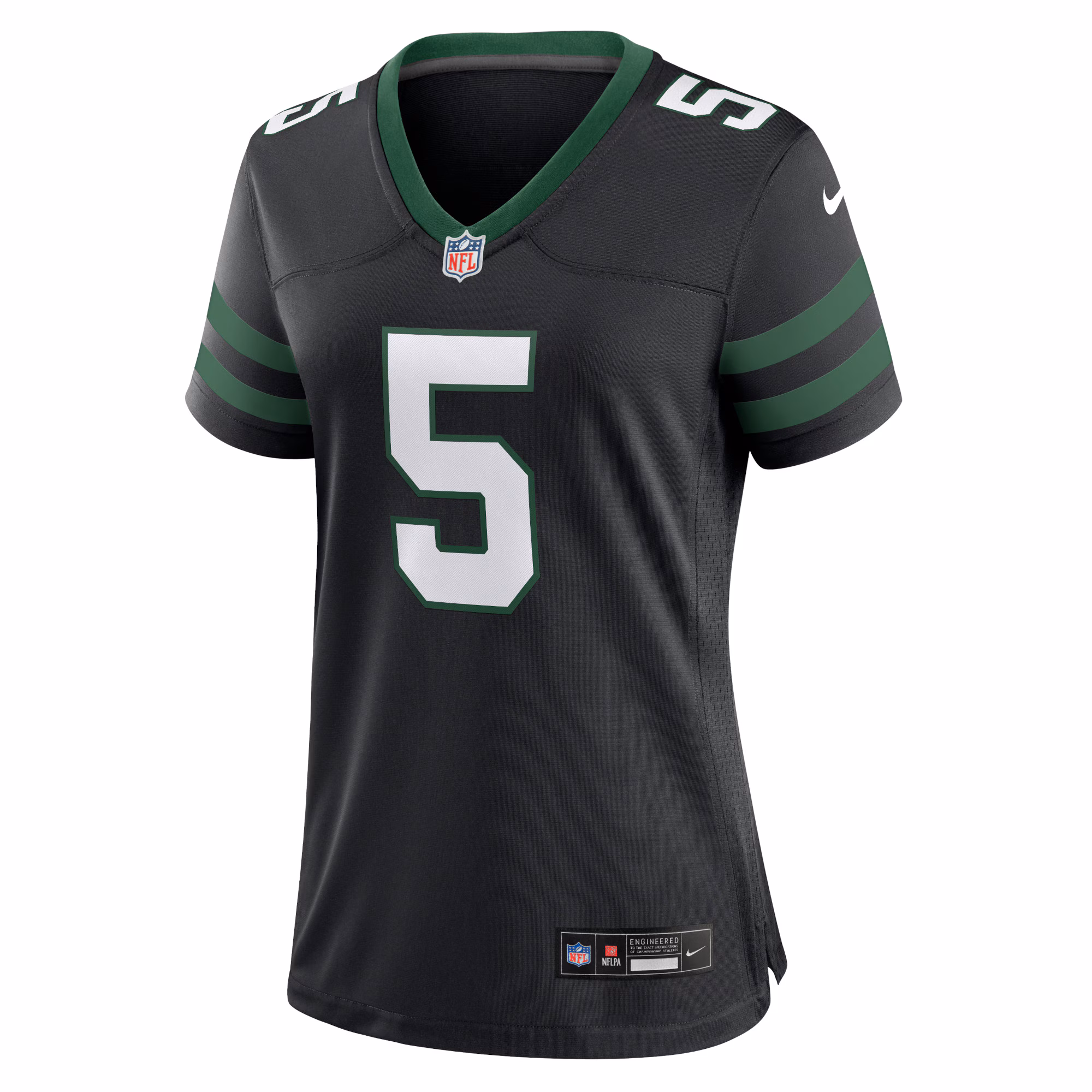 Garrett Wilson New York Jets Women's Alternate Game Jersey - Legacy Black