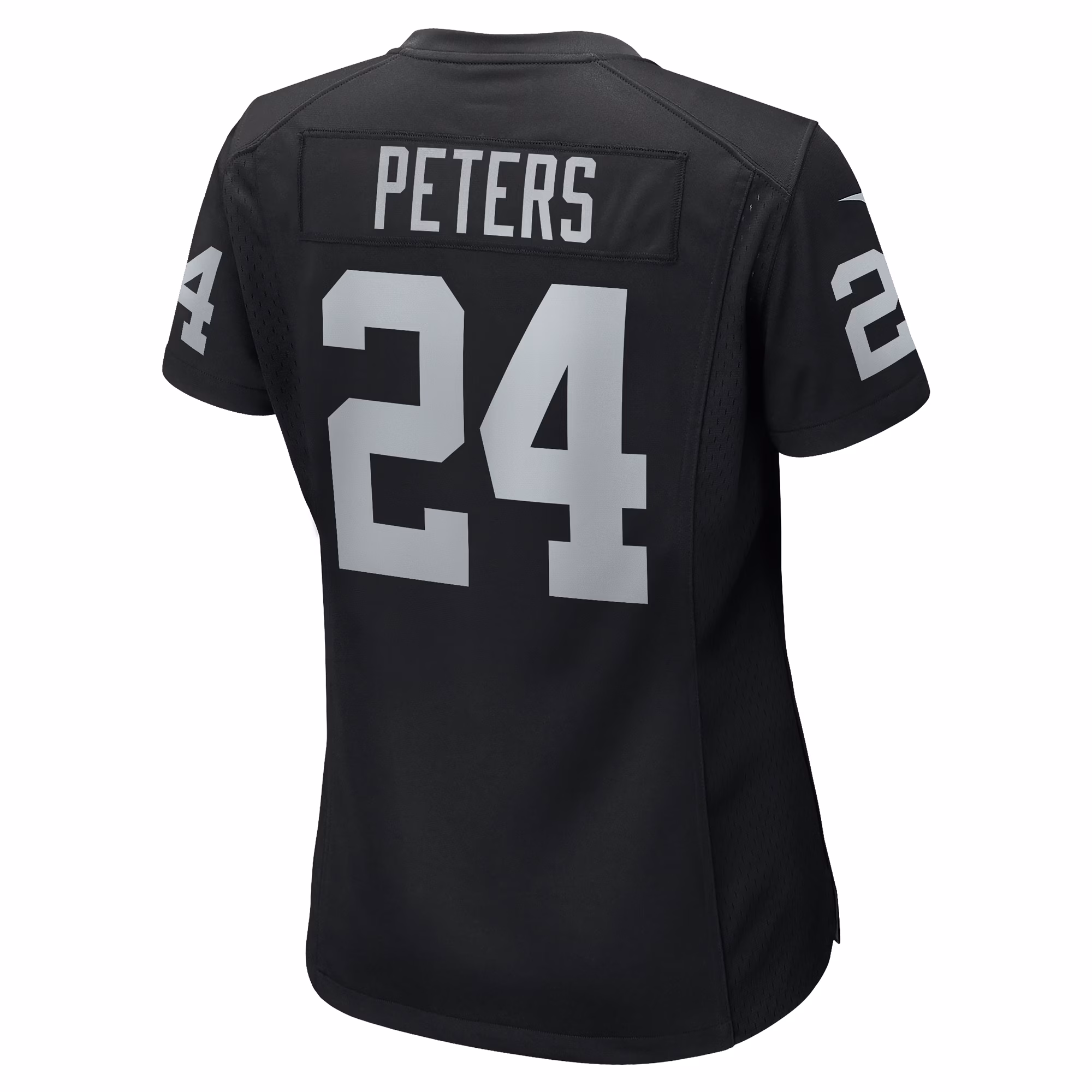 Marcus Peters Las Vegas Raiders Women's Team Game Jersey -  Black