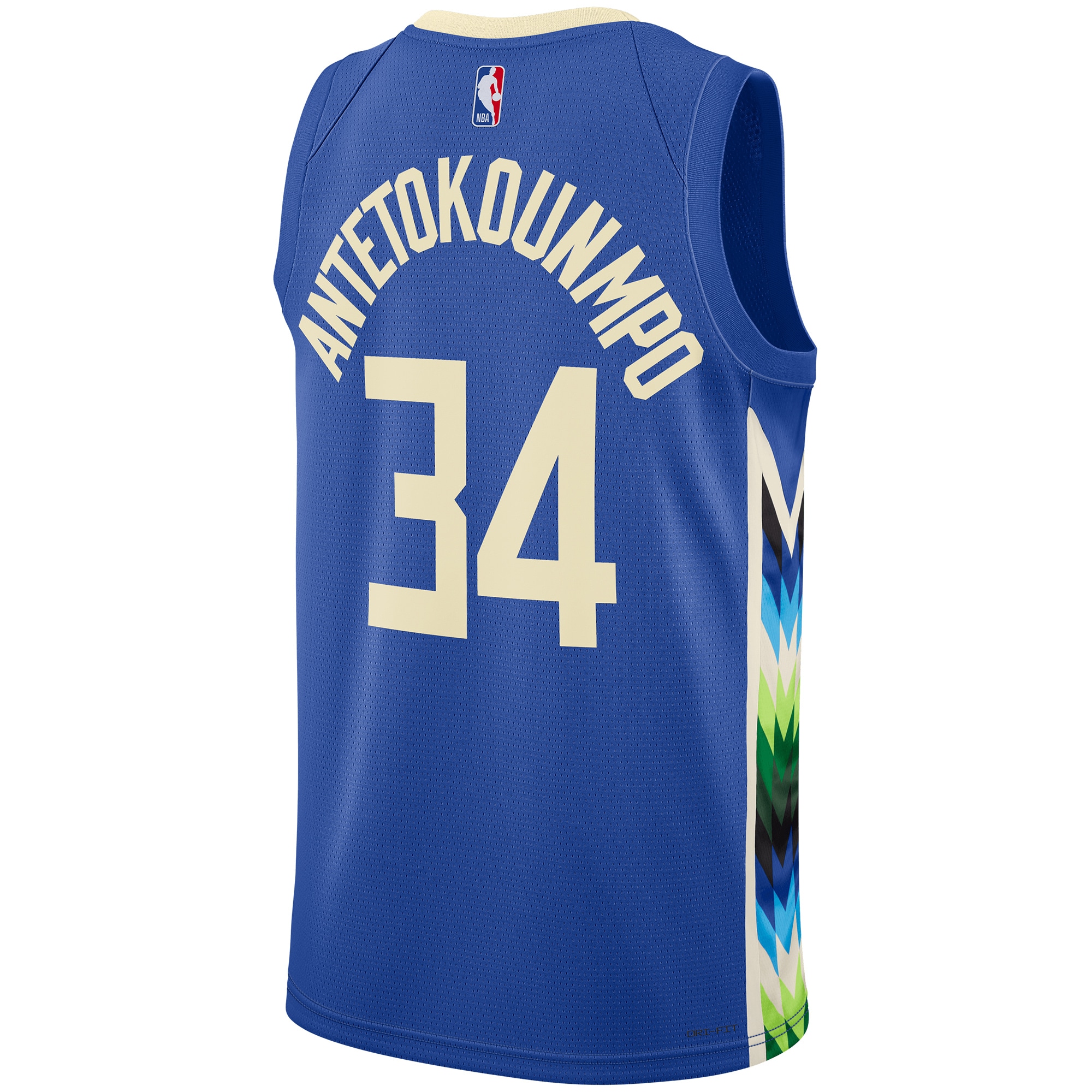 Giannis Antetokounmpo Milwaukee Bucks Unisex 2022/23 Swingman Jersey - City Edition - Royal
