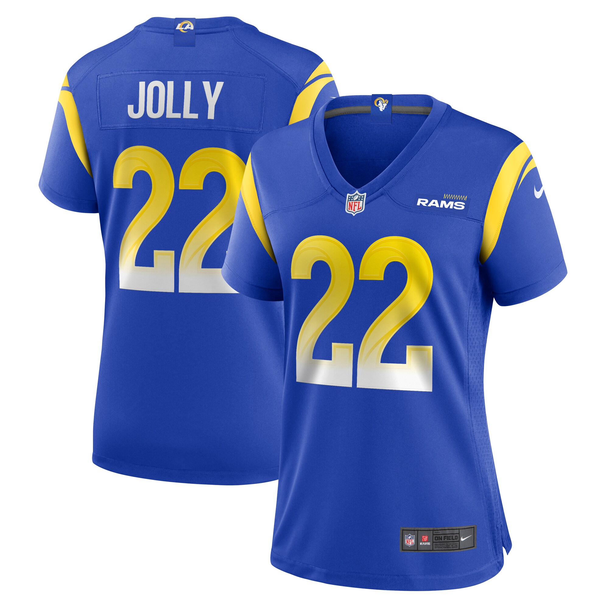 Shaun Jolly Los Angeles Rams Women's Home Game Jersey - Royal