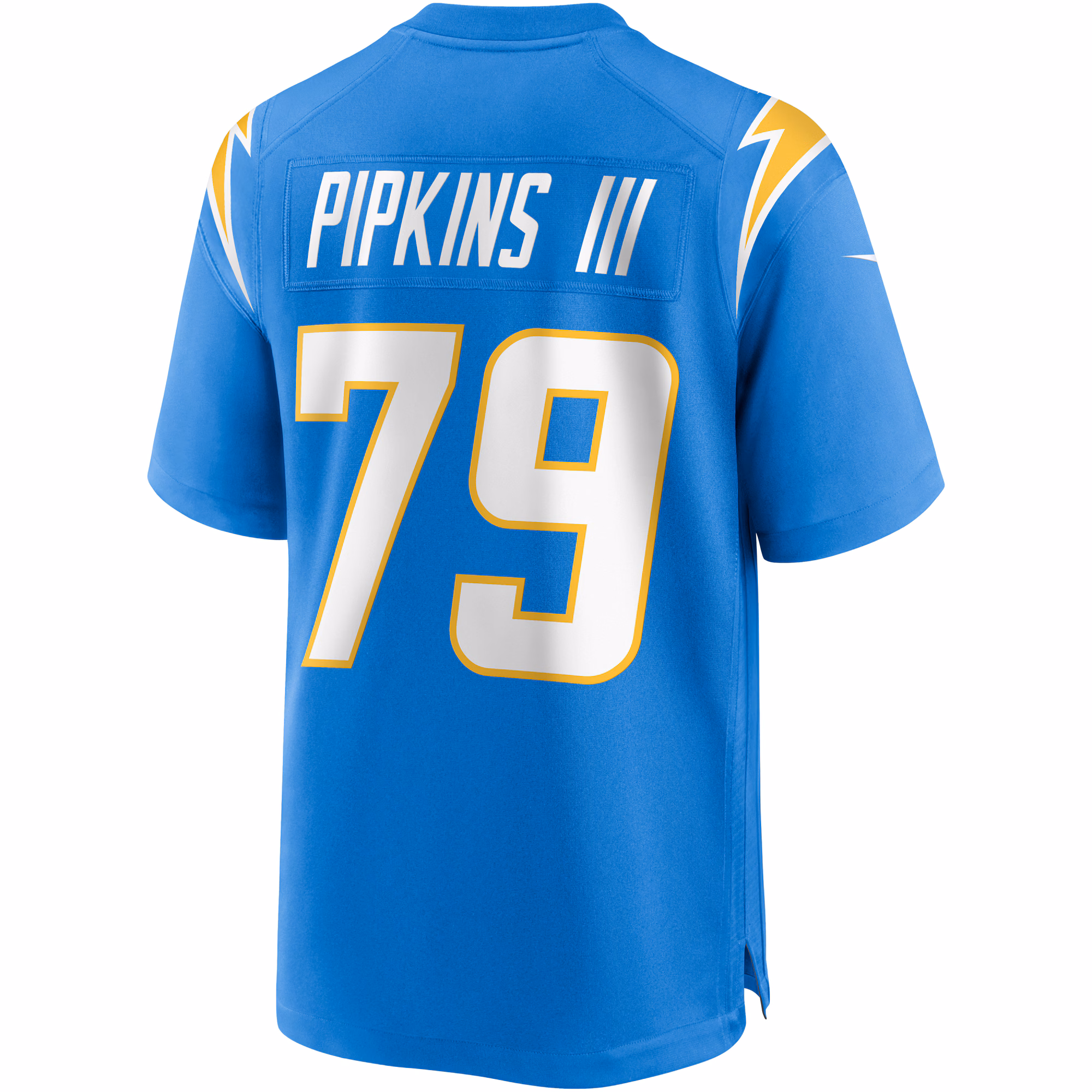 Trey Pipkins III Los Angeles Chargers Game Jersey - Powder Blue