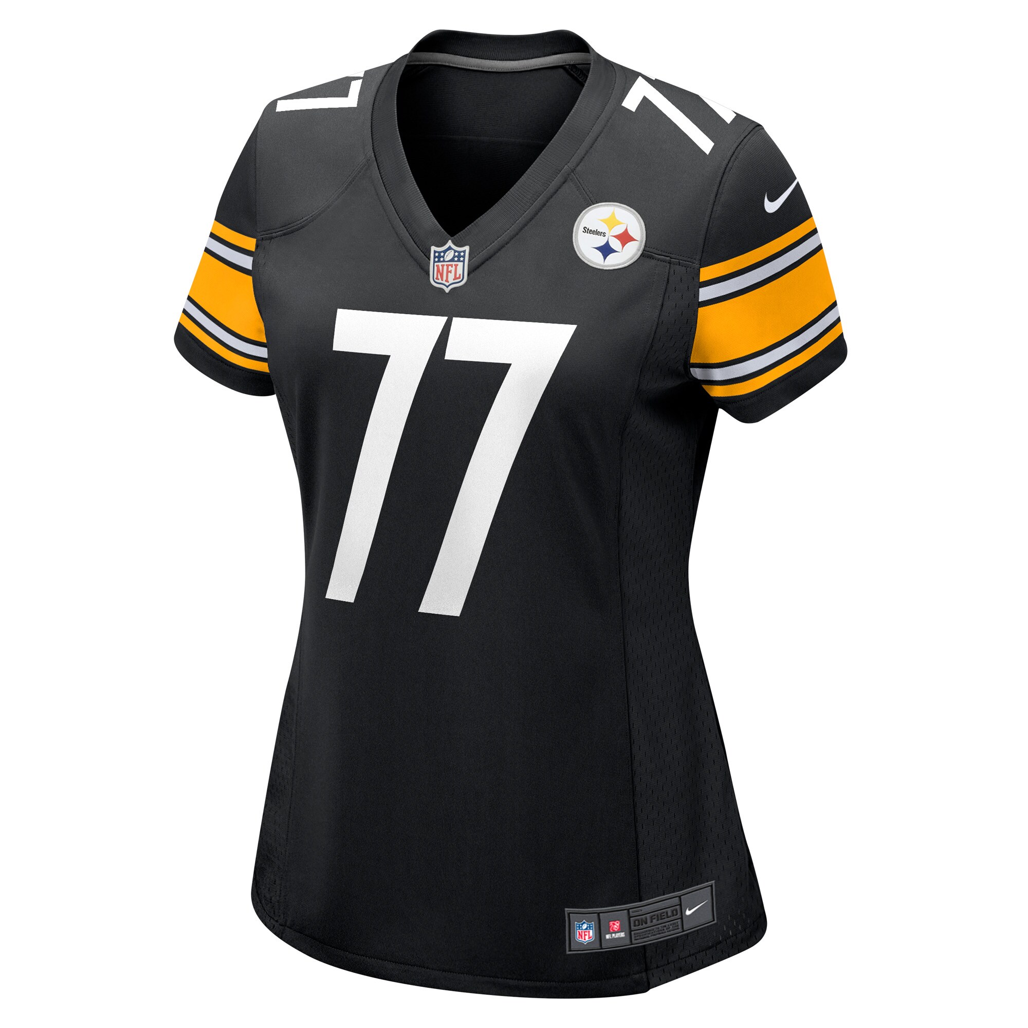 Jesse Davis Pittsburgh Steelers  Women's Game Player Jersey - Black