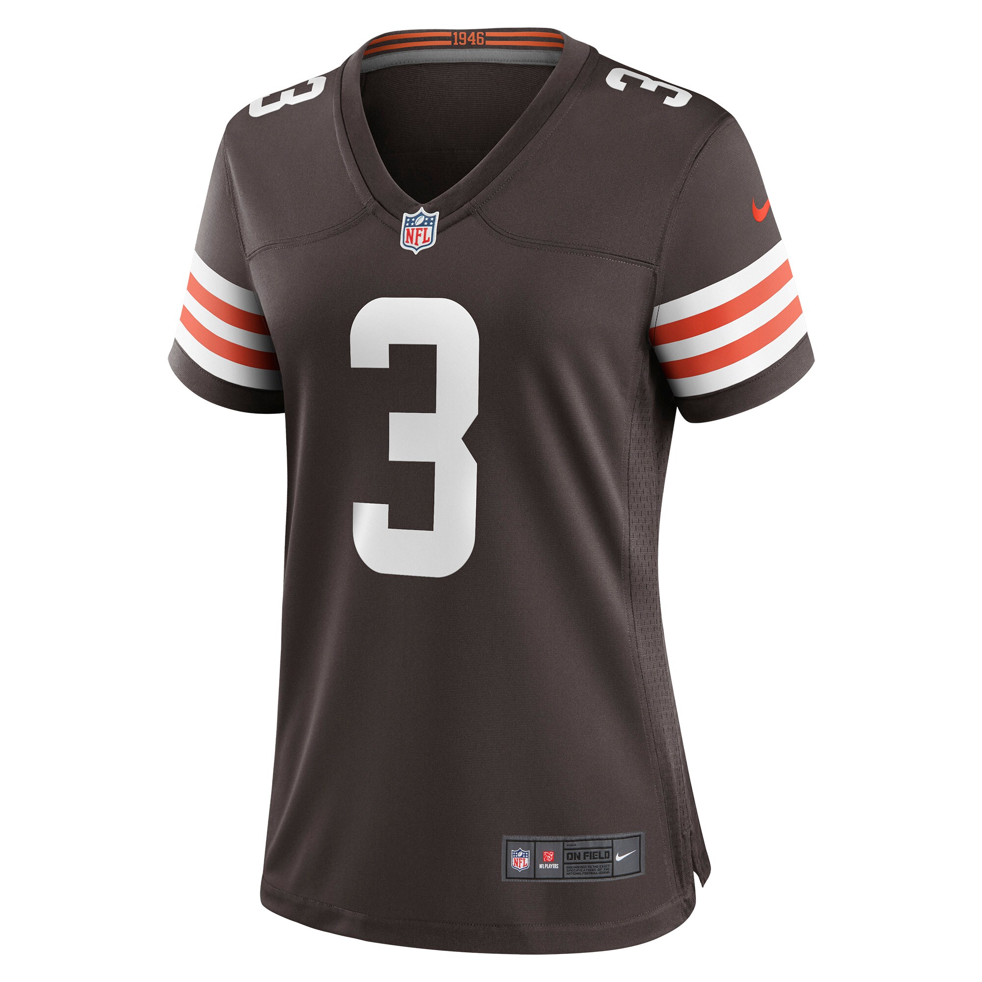 Cade York Cleveland Browns  Women's Game Player Jersey - Brown