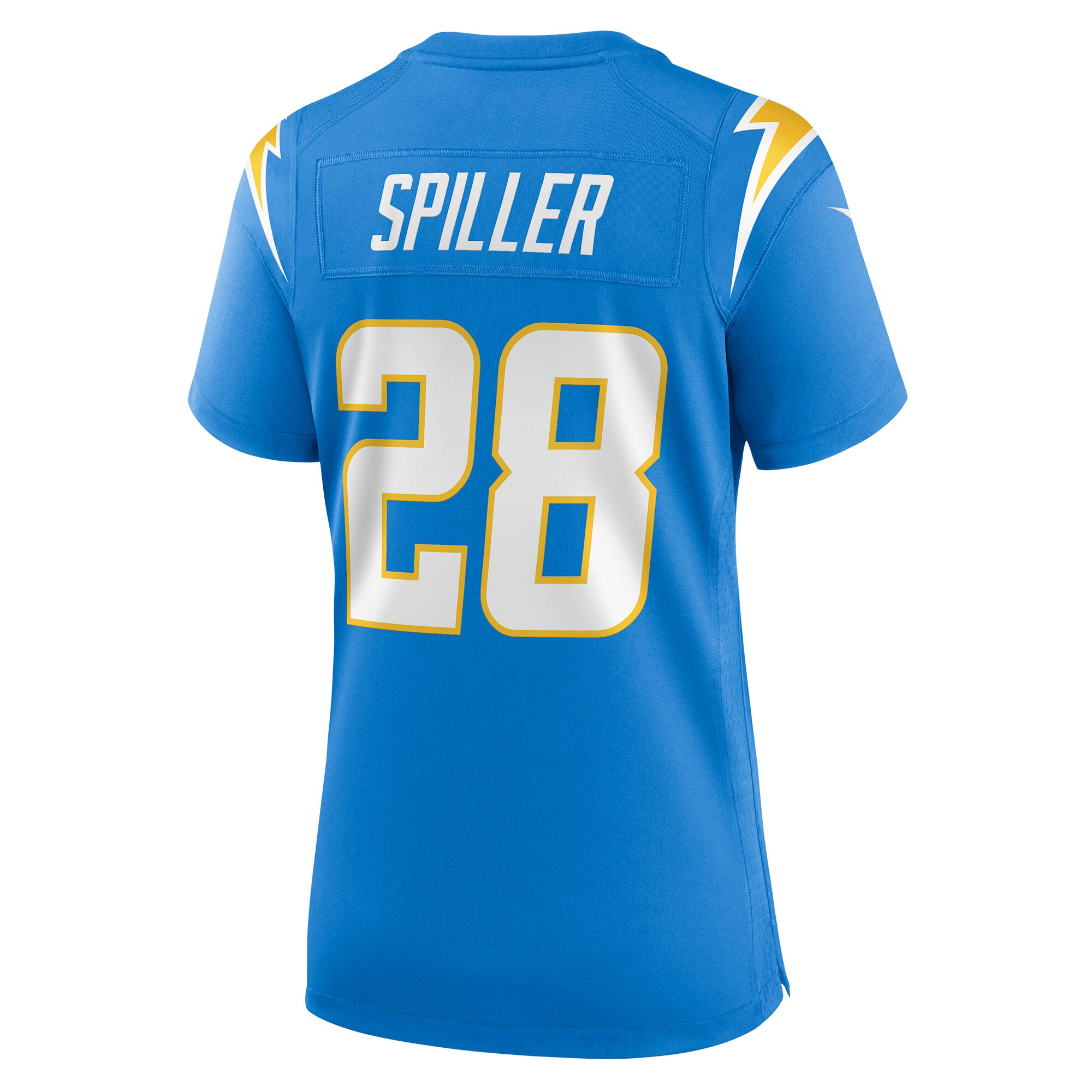 Isaiah Spiller Los Angeles Chargers Women's Game Jersey - Powder Blue