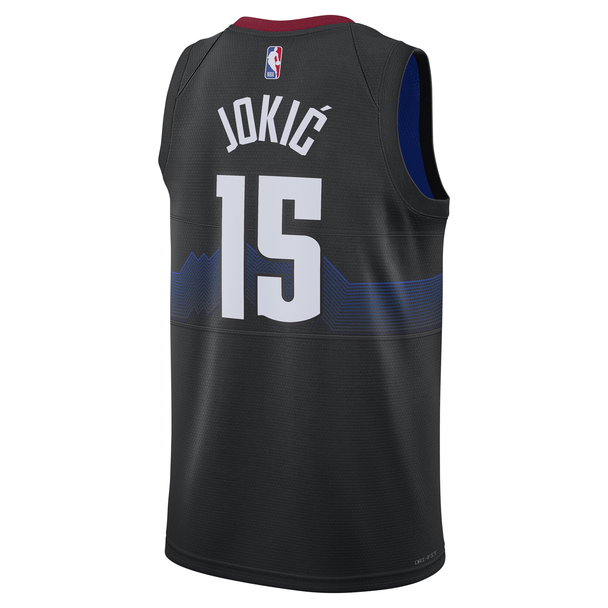 Unisex Denver Nuggets Nikola Jokic  Black 2023/24 Swingman Jersey - City Edition