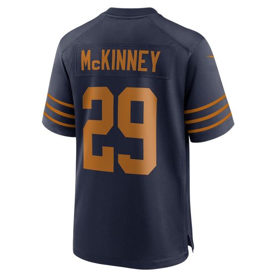 Green Bay Packers #29 Xavier McKinney 23 Classic Game Jersey-Navy