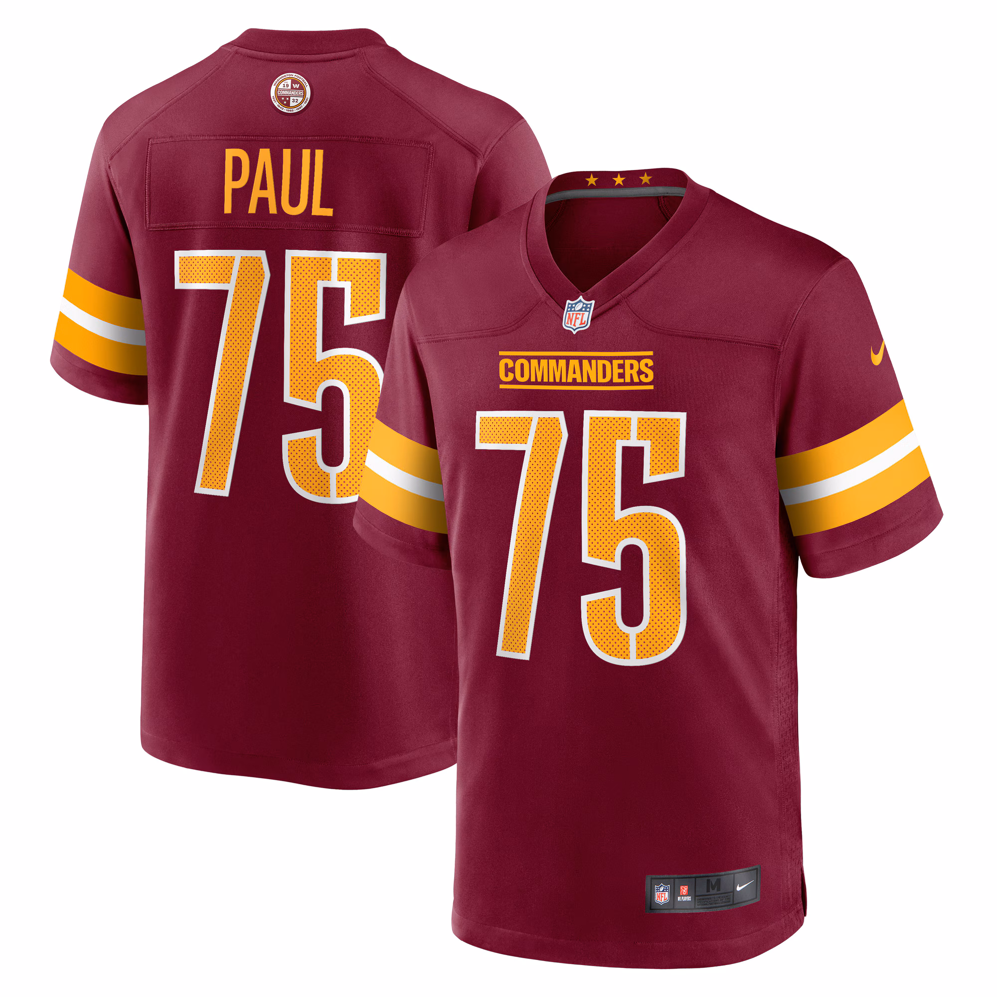 Chris Paul Washington Commanders Player Game Jersey - Burgundy