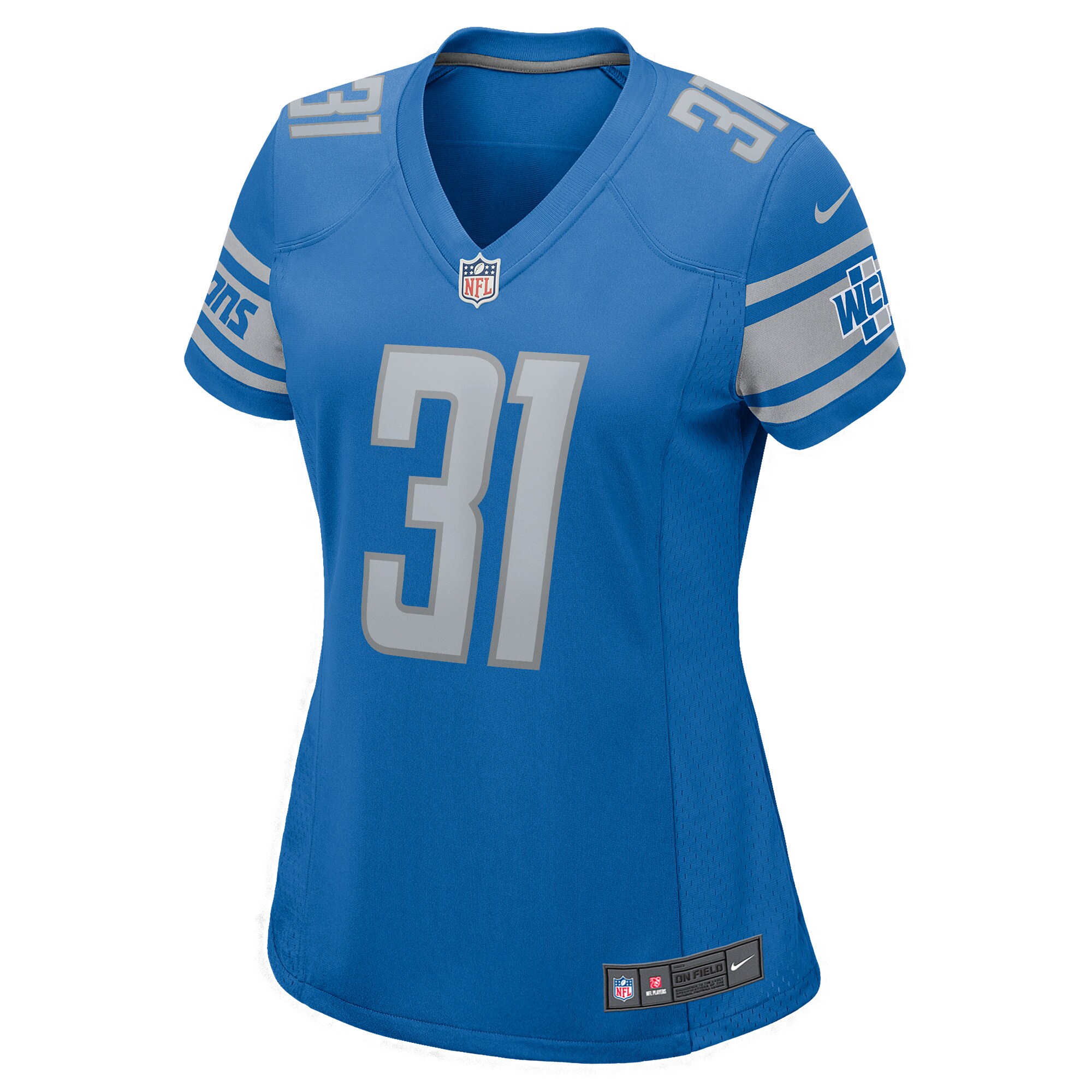 Kerby Joseph Detroit Lions  Women's Player Game Jersey - Blue