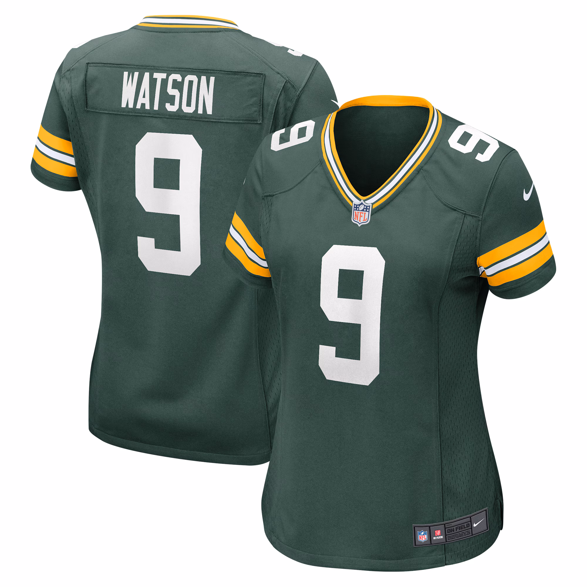 Christian Watson Green Bay Packers Women's Player Game Jersey - Green