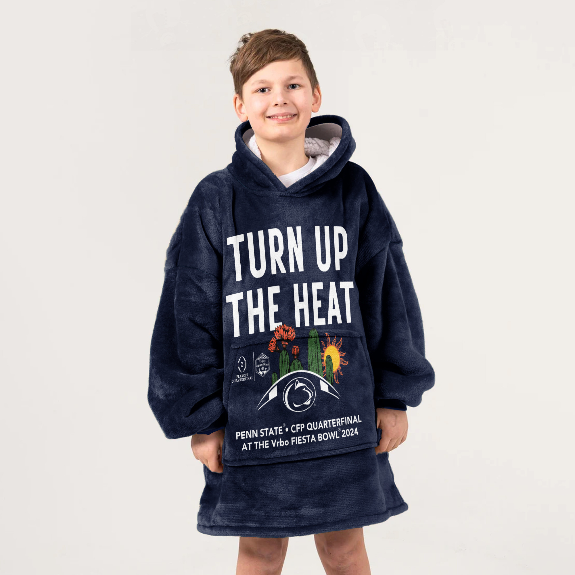 Adult Champions Penn State Football Unisex Blanket Hoodie