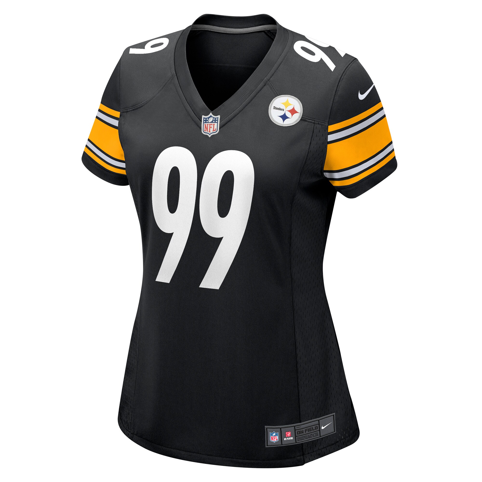 Larry Ogunjobi Pittsburgh Steelers  Women's Game Player Jersey - Black
