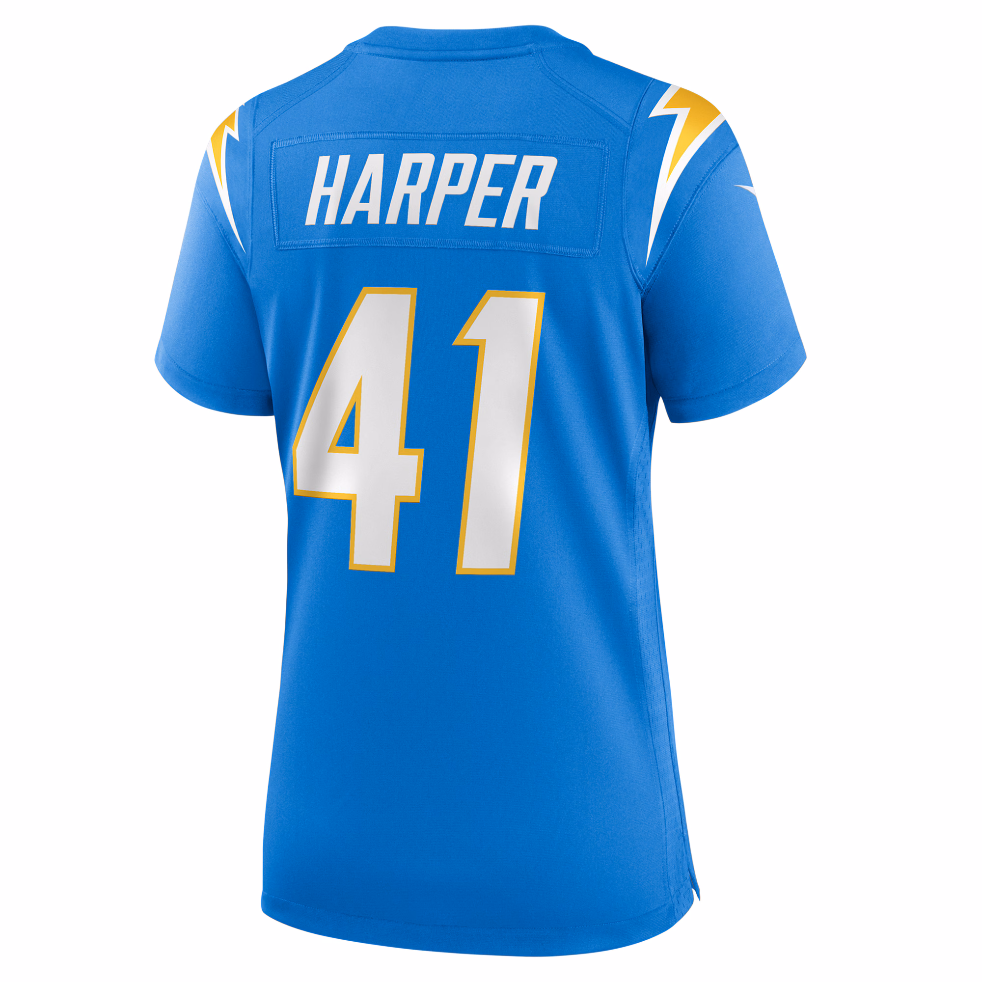 Thomas Harper Los Angeles Chargers Women's Team Game Jersey -  Powder Blue