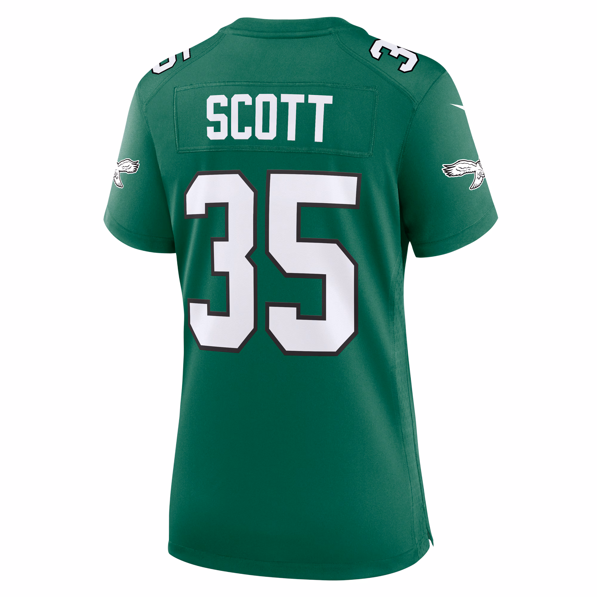 Boston Scott Philadelphia Eagles Women#s Alternate Game Jersey - Kelly Green