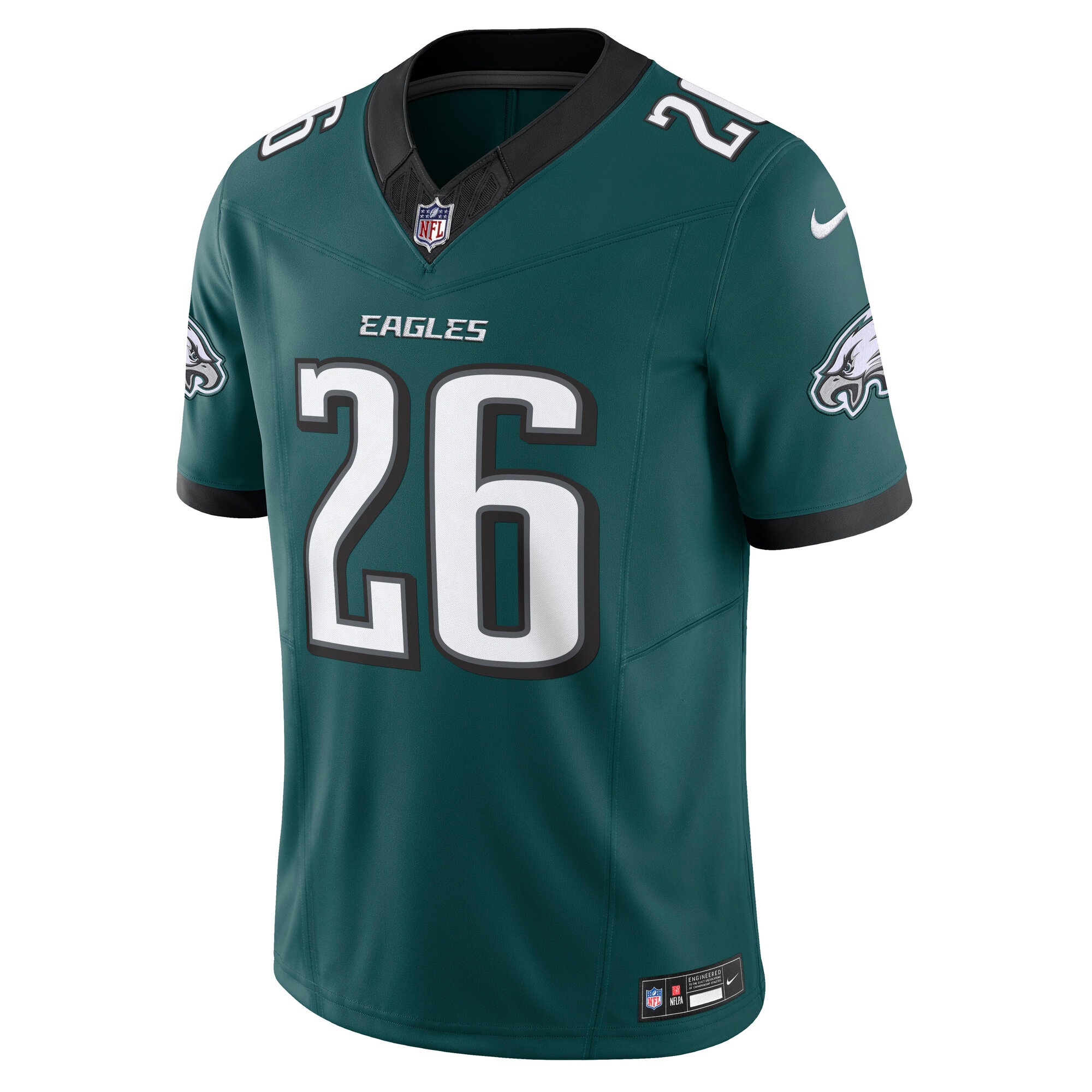 Men's Philadelphia Eagles #26 Saquon Barkley Midnight Green Vapor F.U.S.E. Limited Jersey