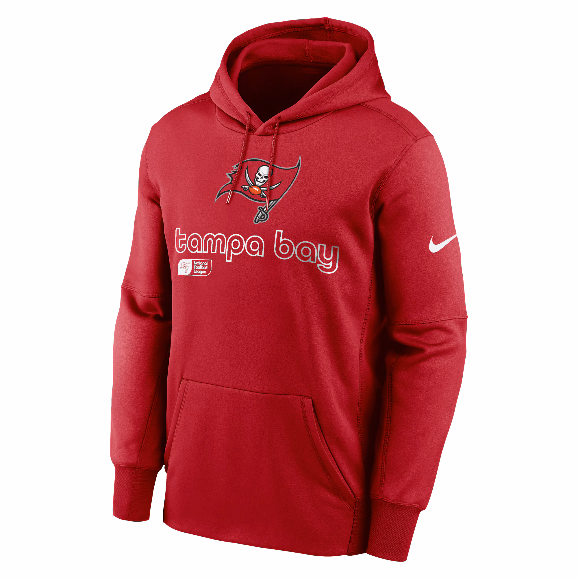 Tampa Bay Buccaneers Performance Pullover Hoodie - Red