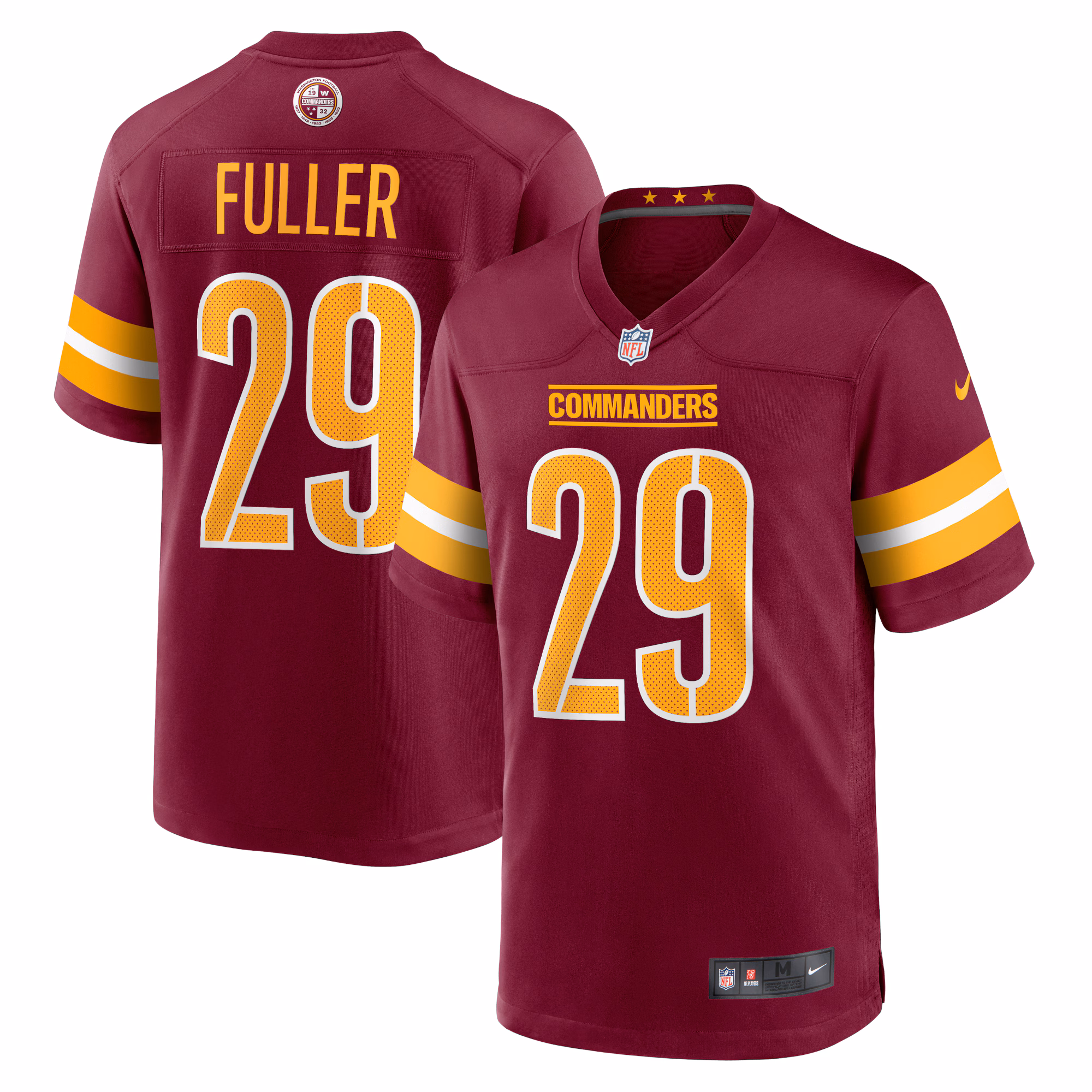 Kendall Fuller Washington Commanders Game Jersey - Burgundy