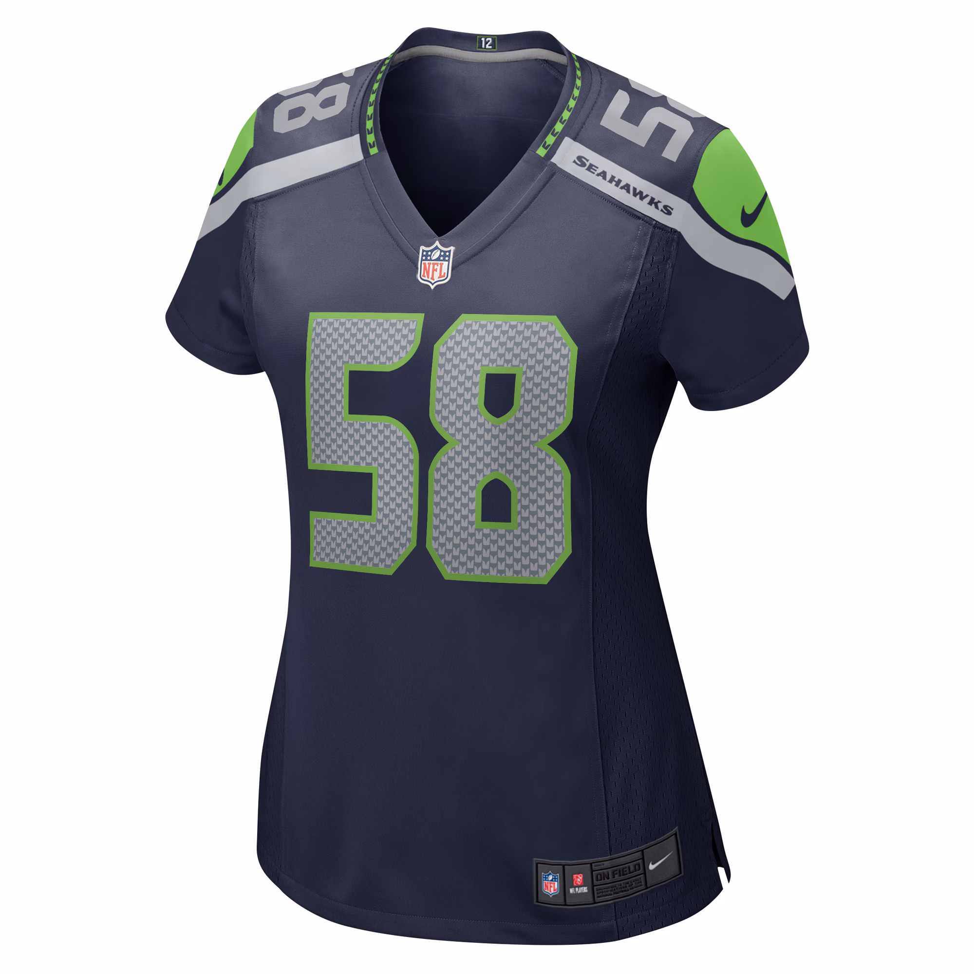 Derick Hall Seattle Seahawks Women's  Game Jersey - College Navy