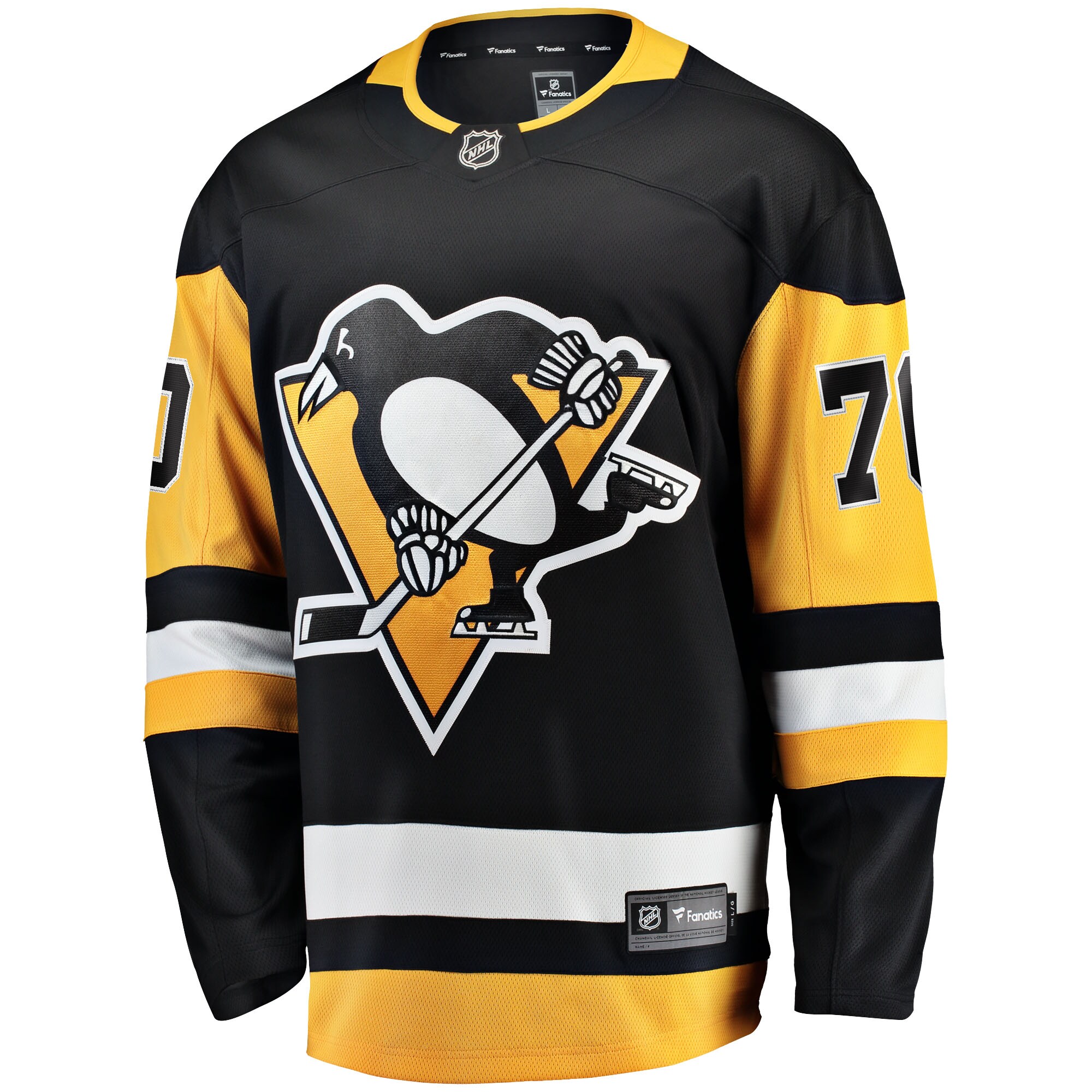 Louis Domingue Pittsburgh Penguins Home Breakaway Player Jersey - Black