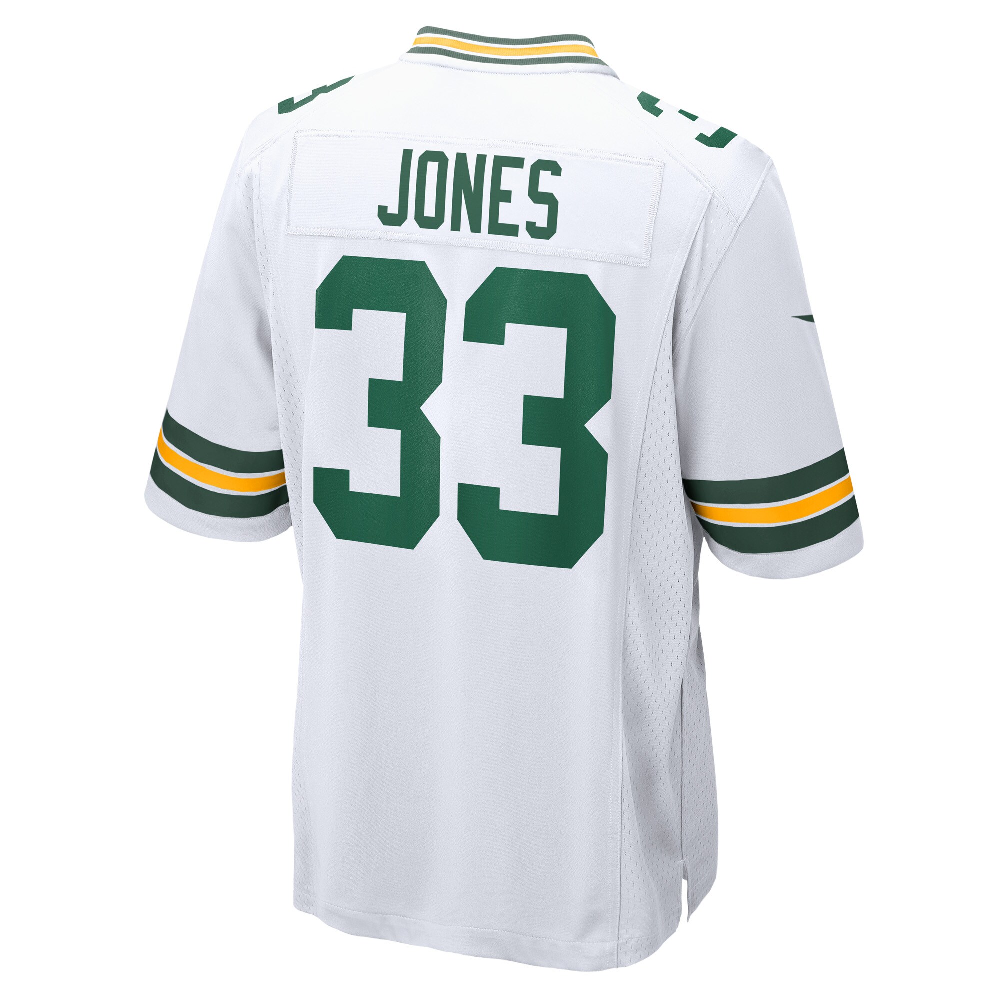 Aaron Jones Green Bay Packers  Game Player Jersey - White