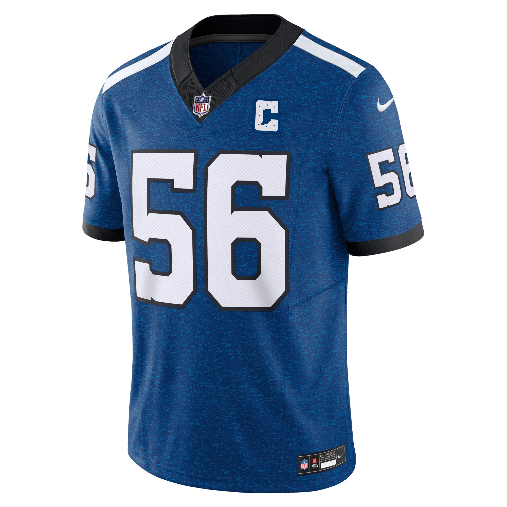 Quenton Nelson Indianapolis Colts  Indiana Nights Alternate Vapor F.U.S.E. Limited Jersey - Royal