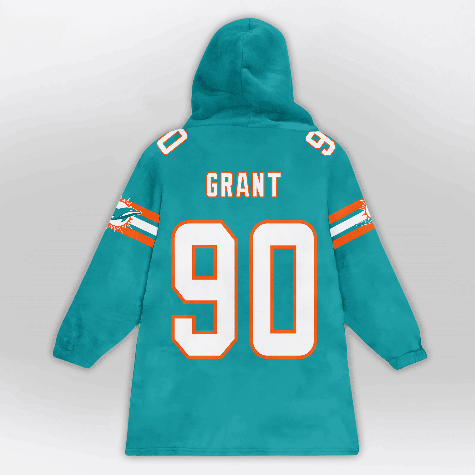 Kid 90 Miami Football Unisex Blanket Hoodie