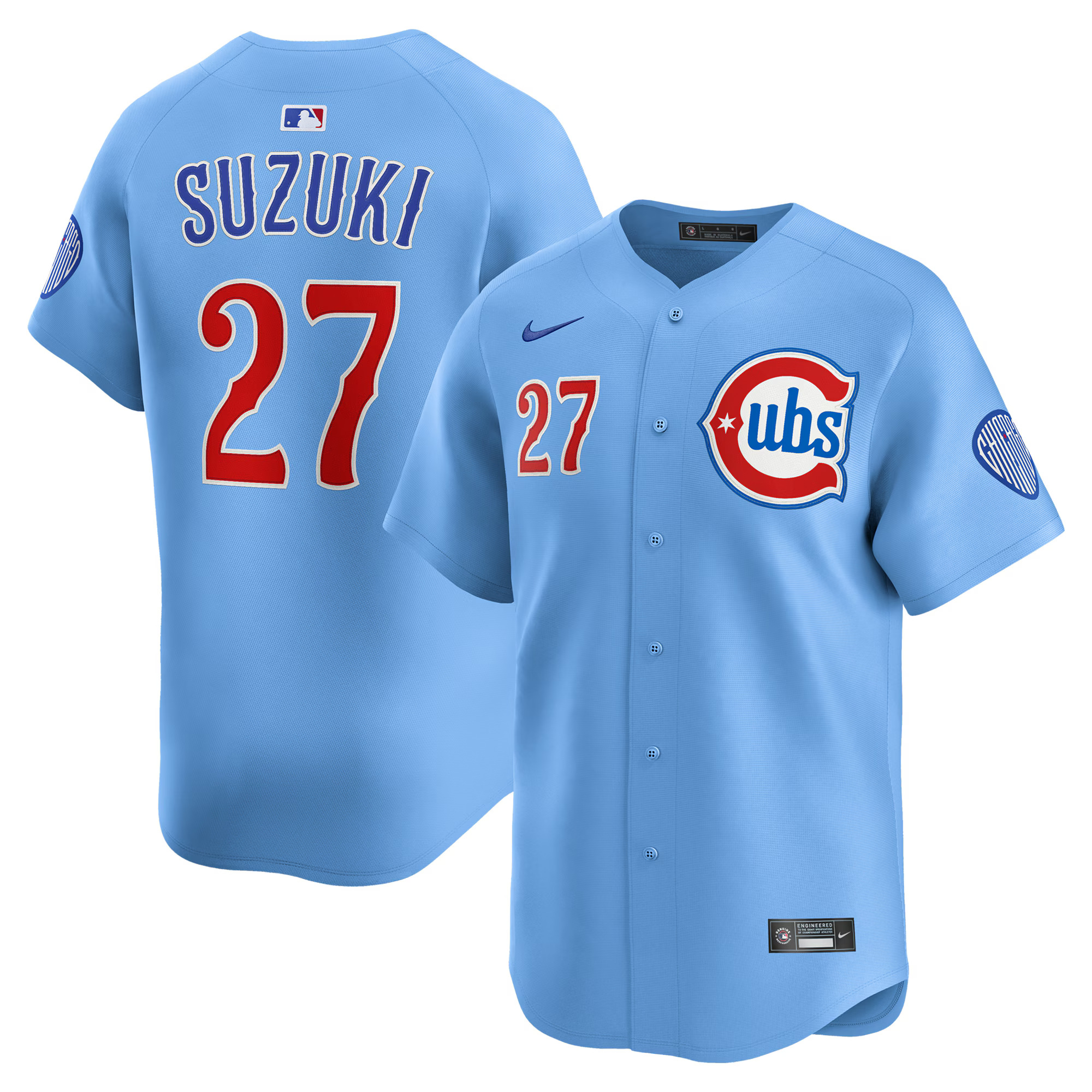 Men's Chicago Cubs Seiya Suzuki Royal 2nd Alternate Limited Player Jersey