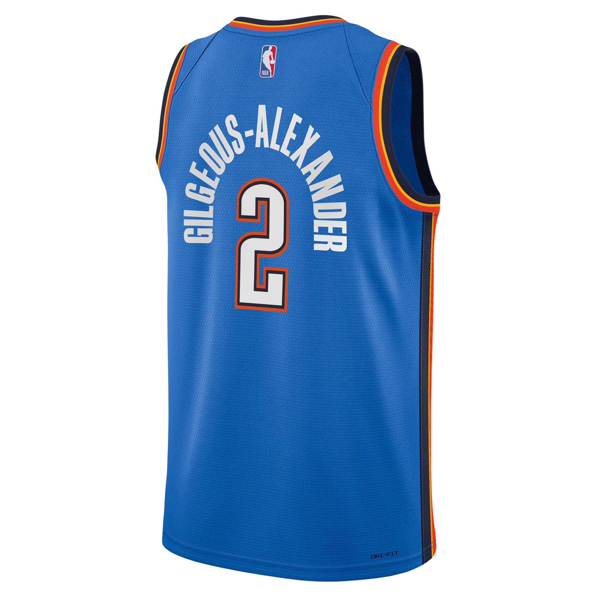 Shai Gilgeous-Alexander Oklahoma City Thunder Youth Swingman Jersey - Icon Edition - Blue
