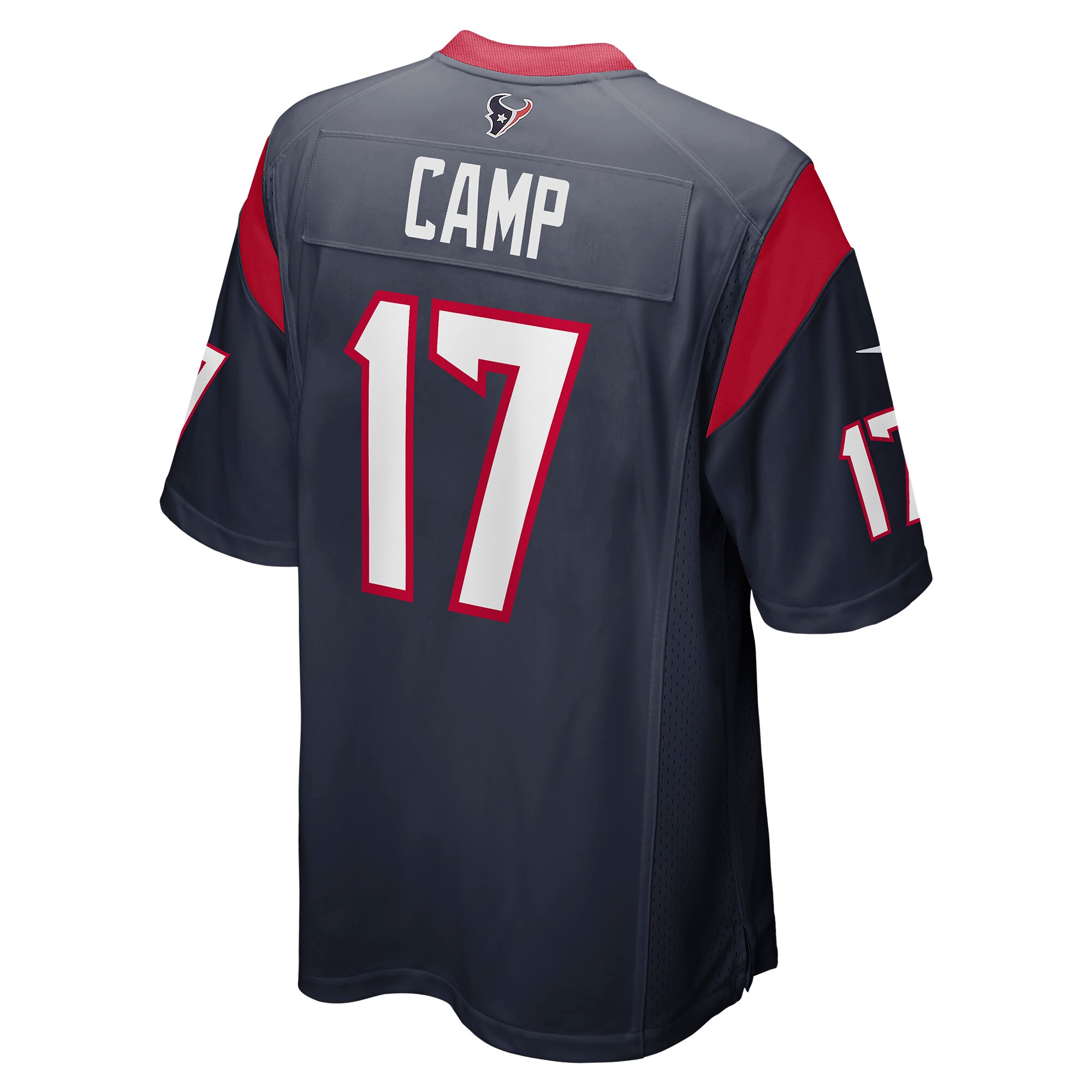 Jalen Camp Houston Texans  Game Player Jersey - Navy