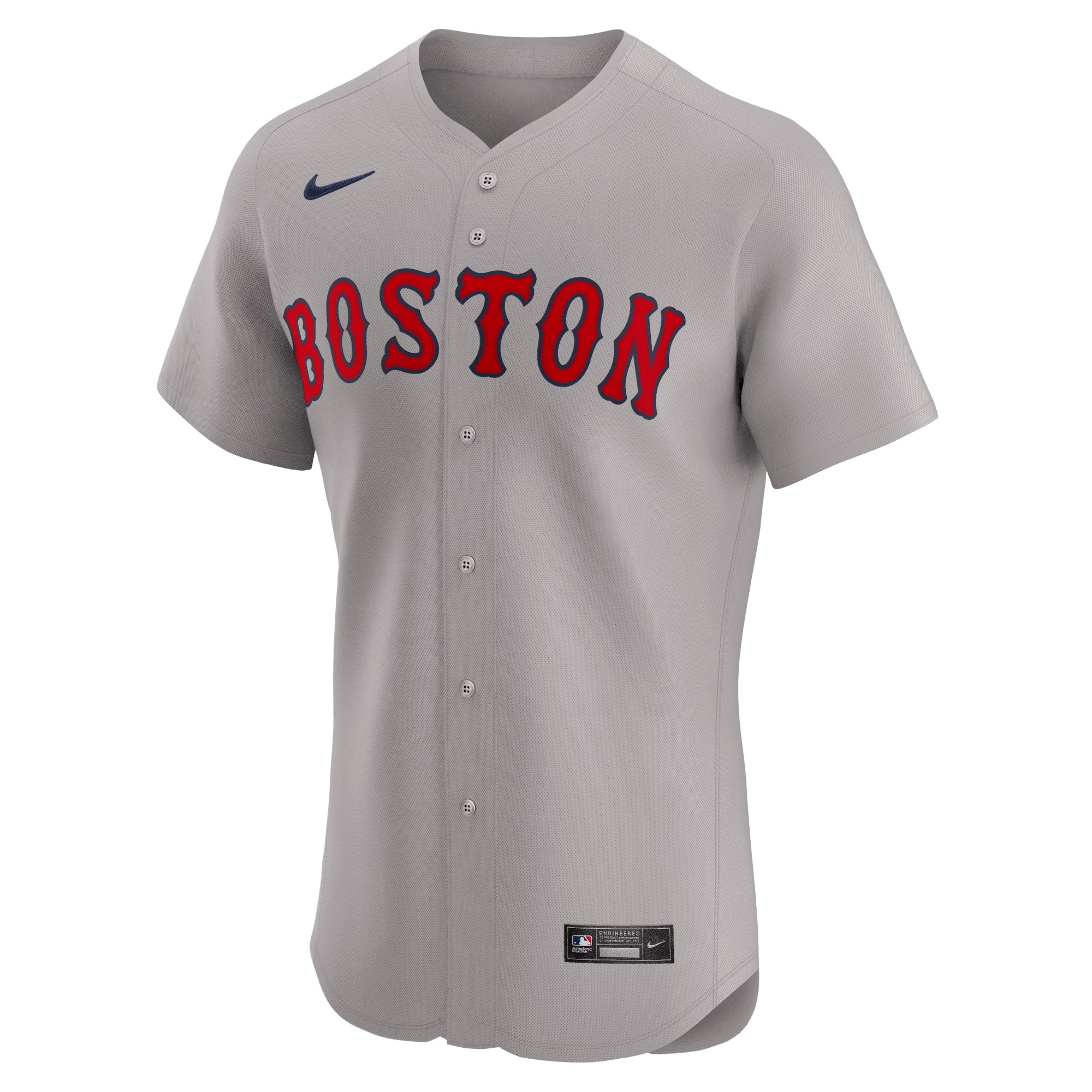 Men's Boston Red Sox David Ortiz  Gray Road Elite Player Jersey