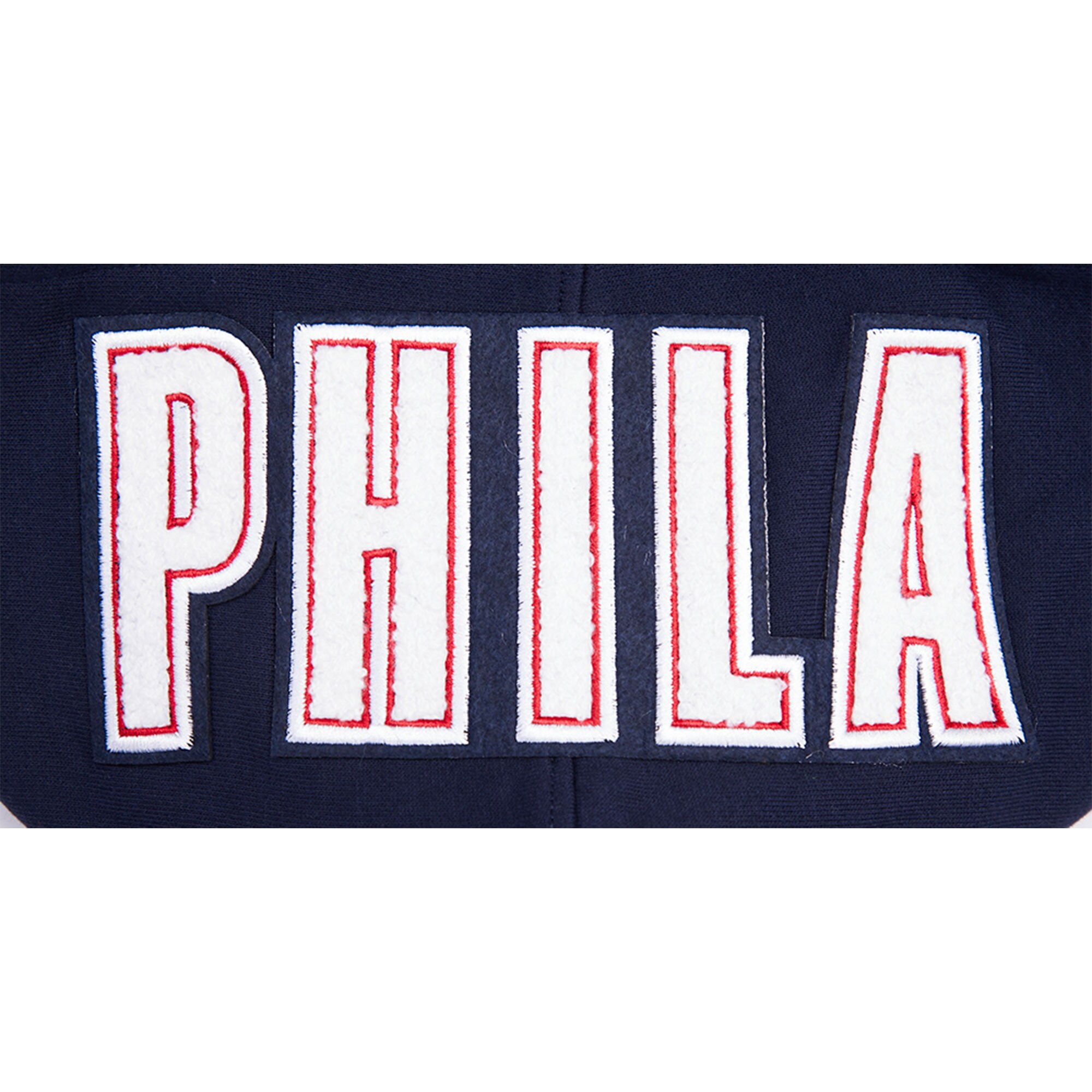 Men's Philadelphia 76ers Joel Embiid Pro Standard Navy 2023/24 City Edition Name & Number Pullover Hoodie