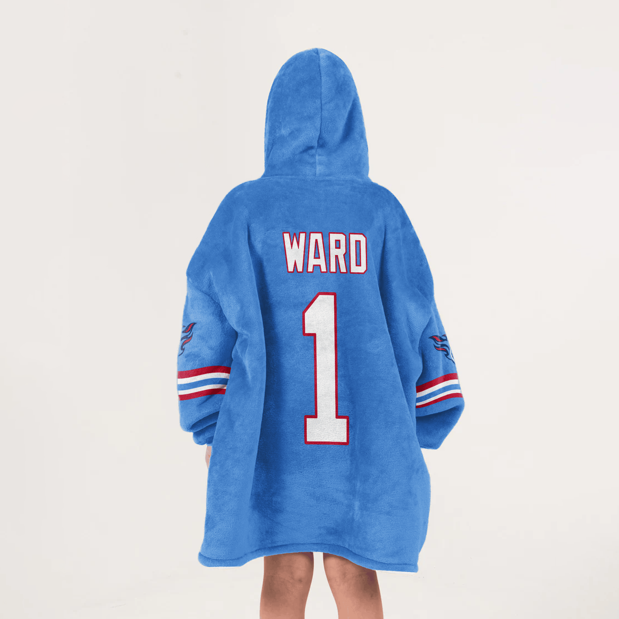 Kid C.W 1 Tennessee Football Unisex Blanket Hoodie
