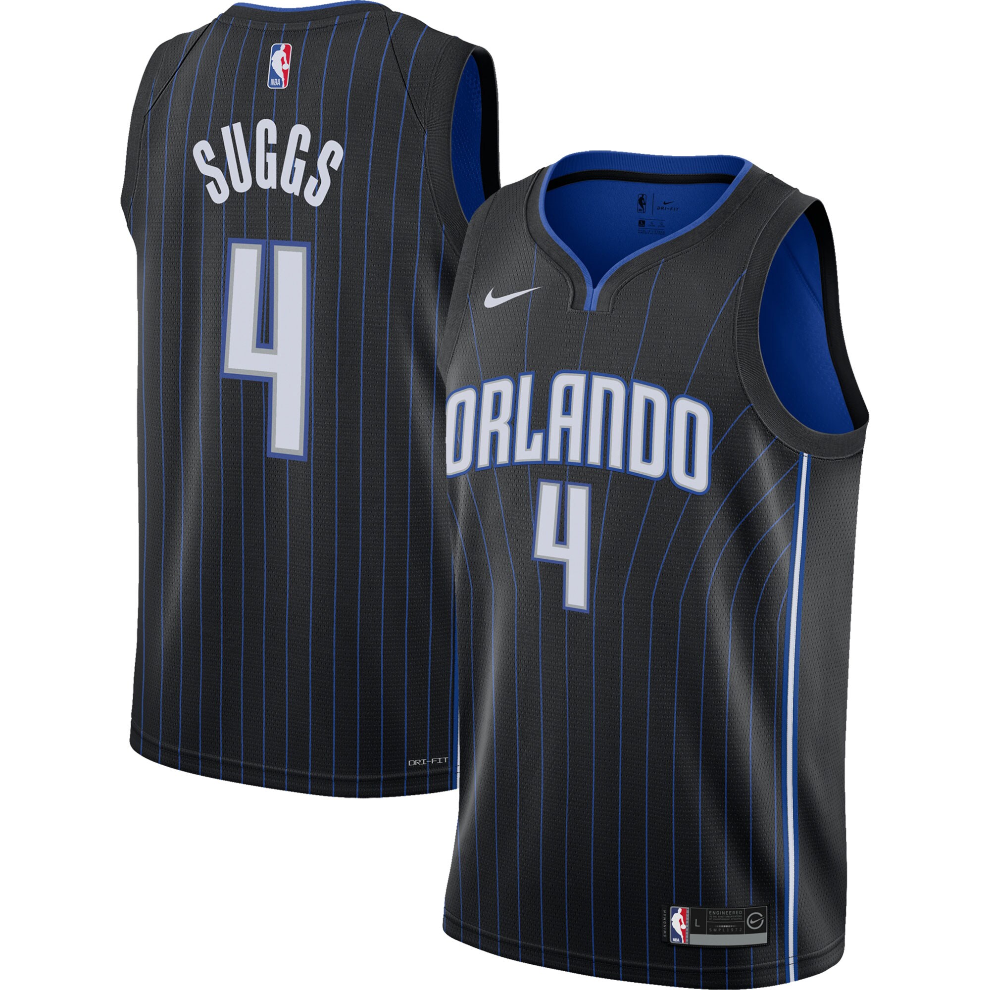 Jalen Suggs Orlando Magic  Youth 2021/22 Swingman Jersey - Icon Edition - Black