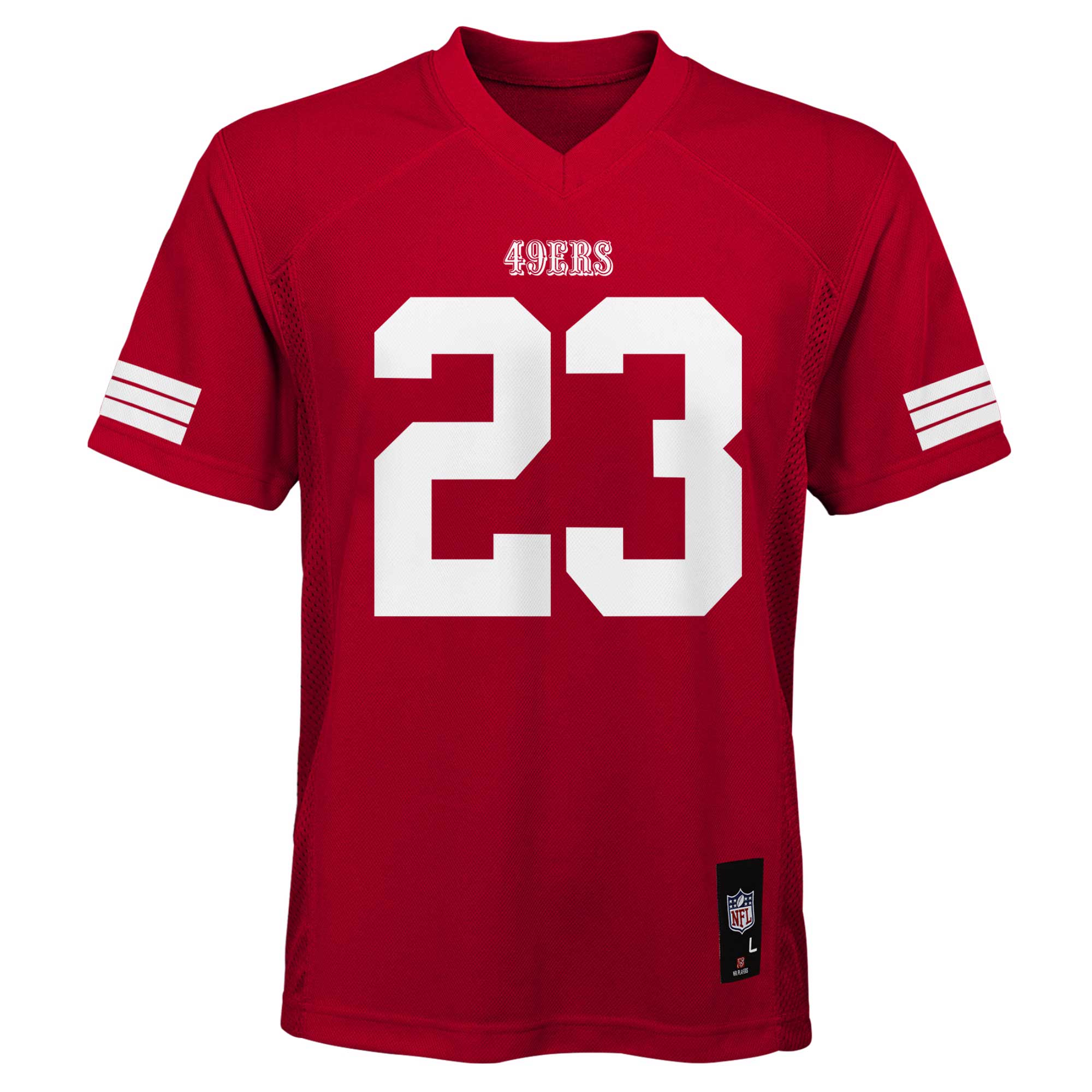 Christian McCaffrey San Francisco 49ers Youth Replica Player Jersey - Scarlet