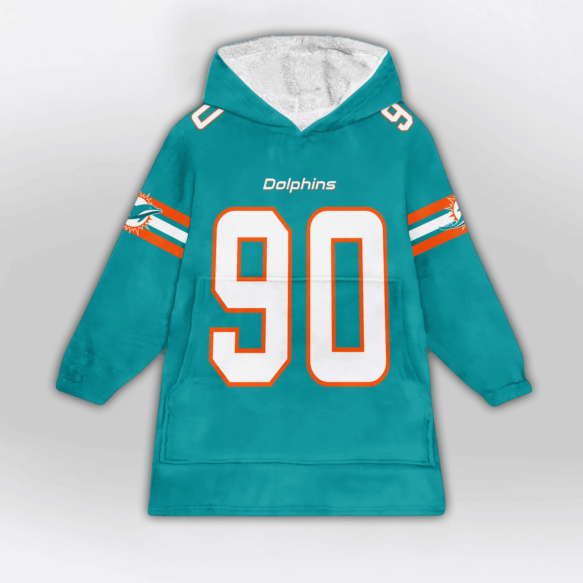 Kid 90 Miami Football Unisex Blanket Hoodie