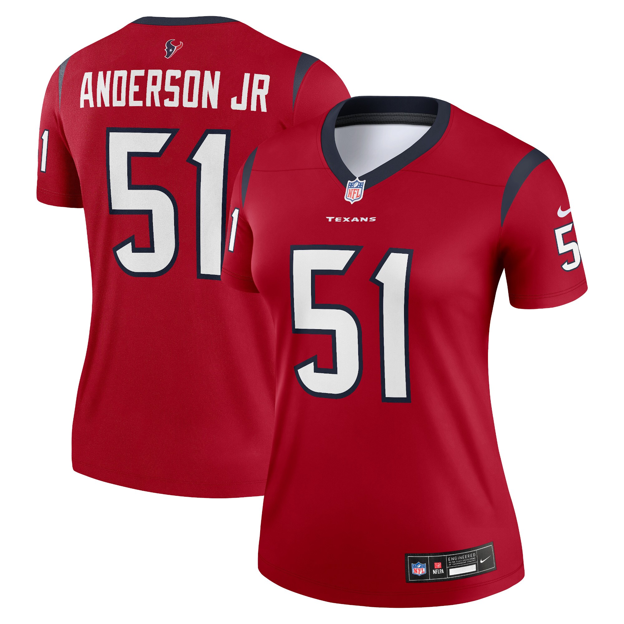 Will Anderson Jr. Houston Texans Women's  Legend Jersey - Red