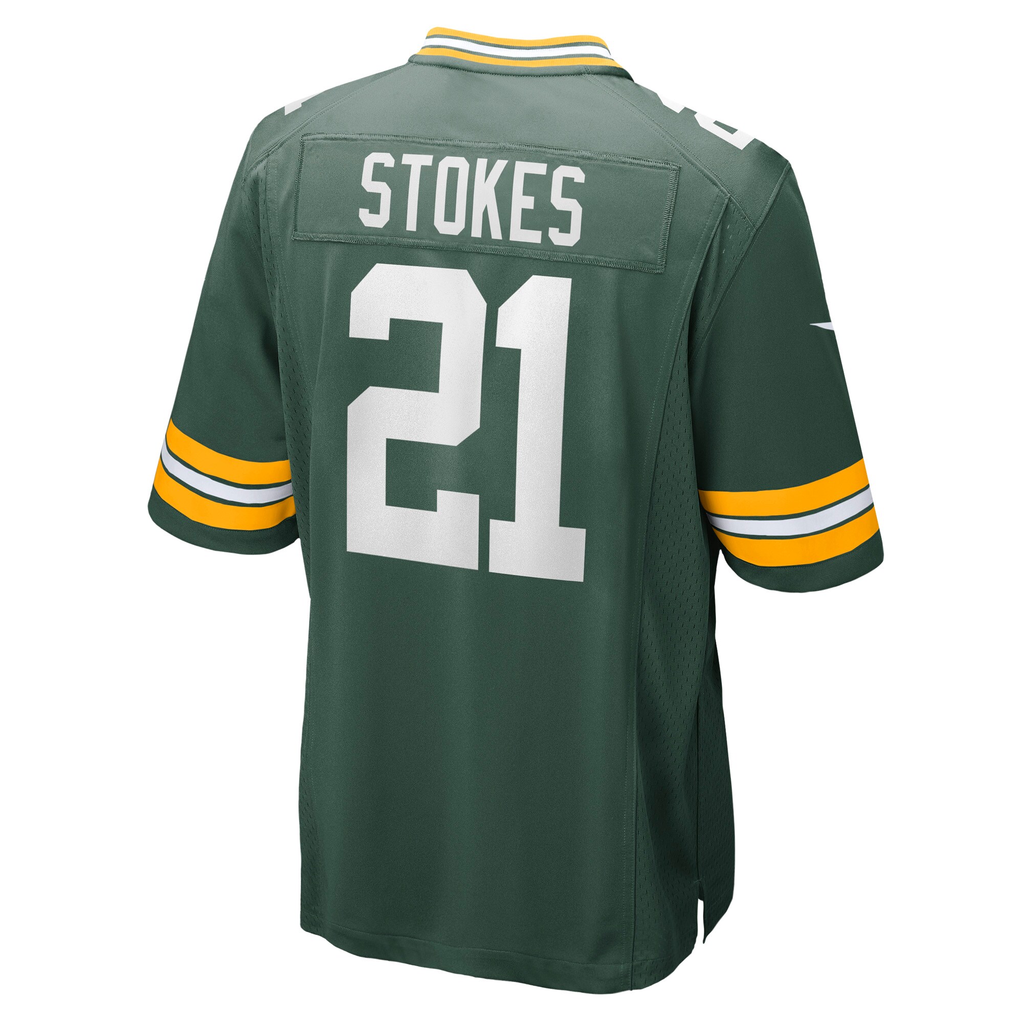 Eric Stokes Green Bay Packers Player Game Jersey - Green