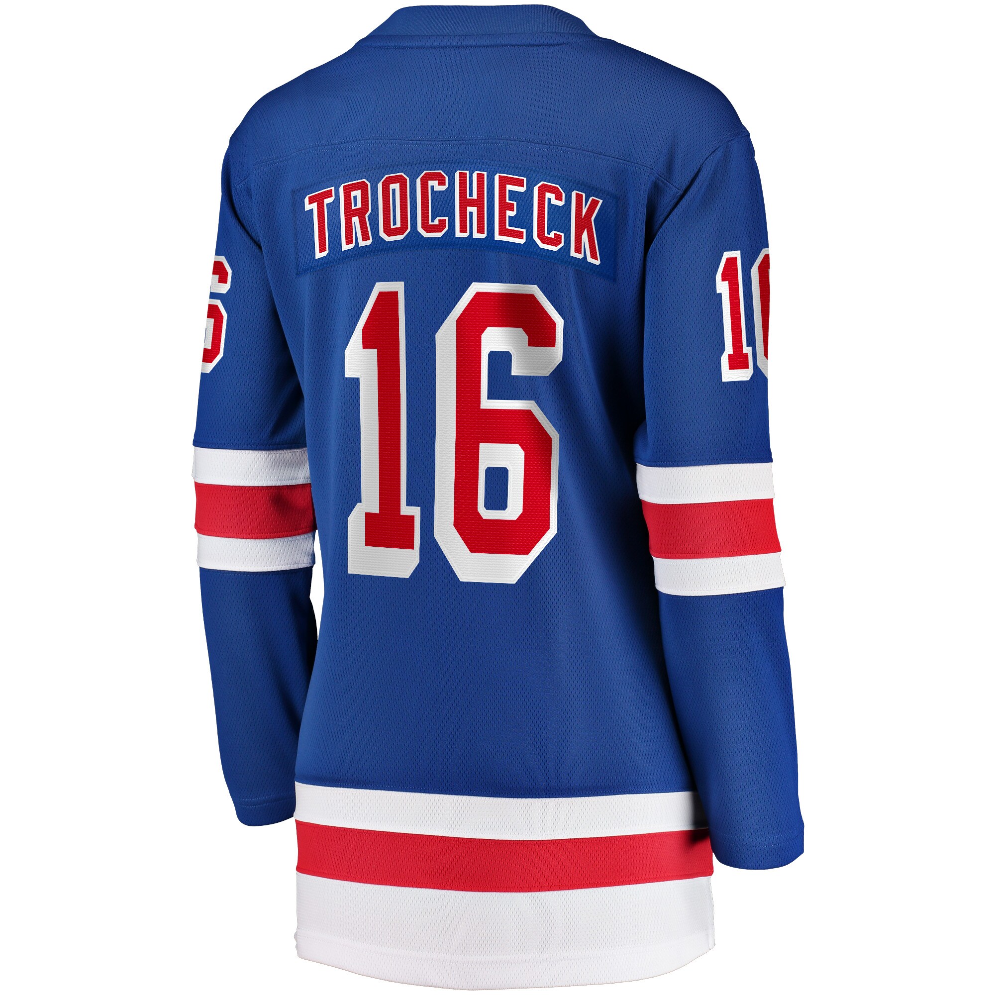 Vincent Trocheck New York Rangers Women's Home Breakaway Player Jersey - Blue