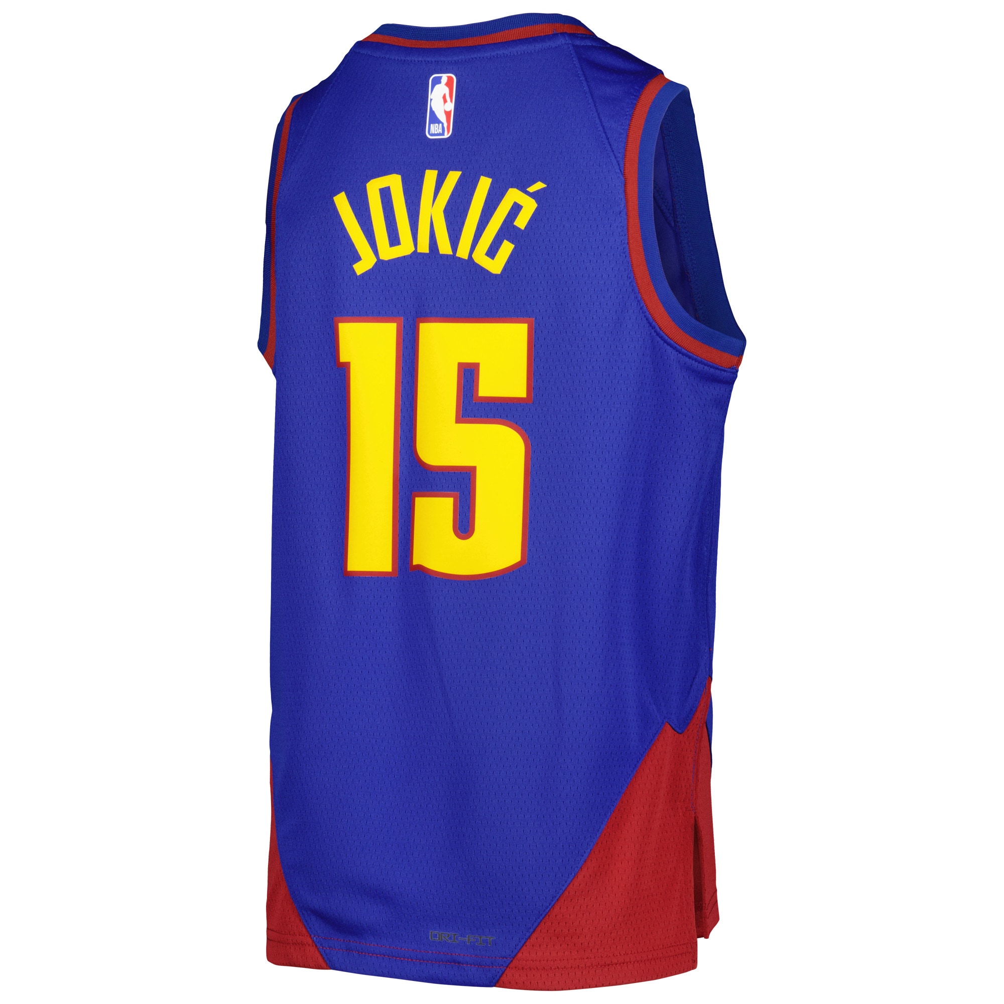 Nikola Jokic Denver Nuggets  Youth Swingman Jersey - Statement Edition - Blue