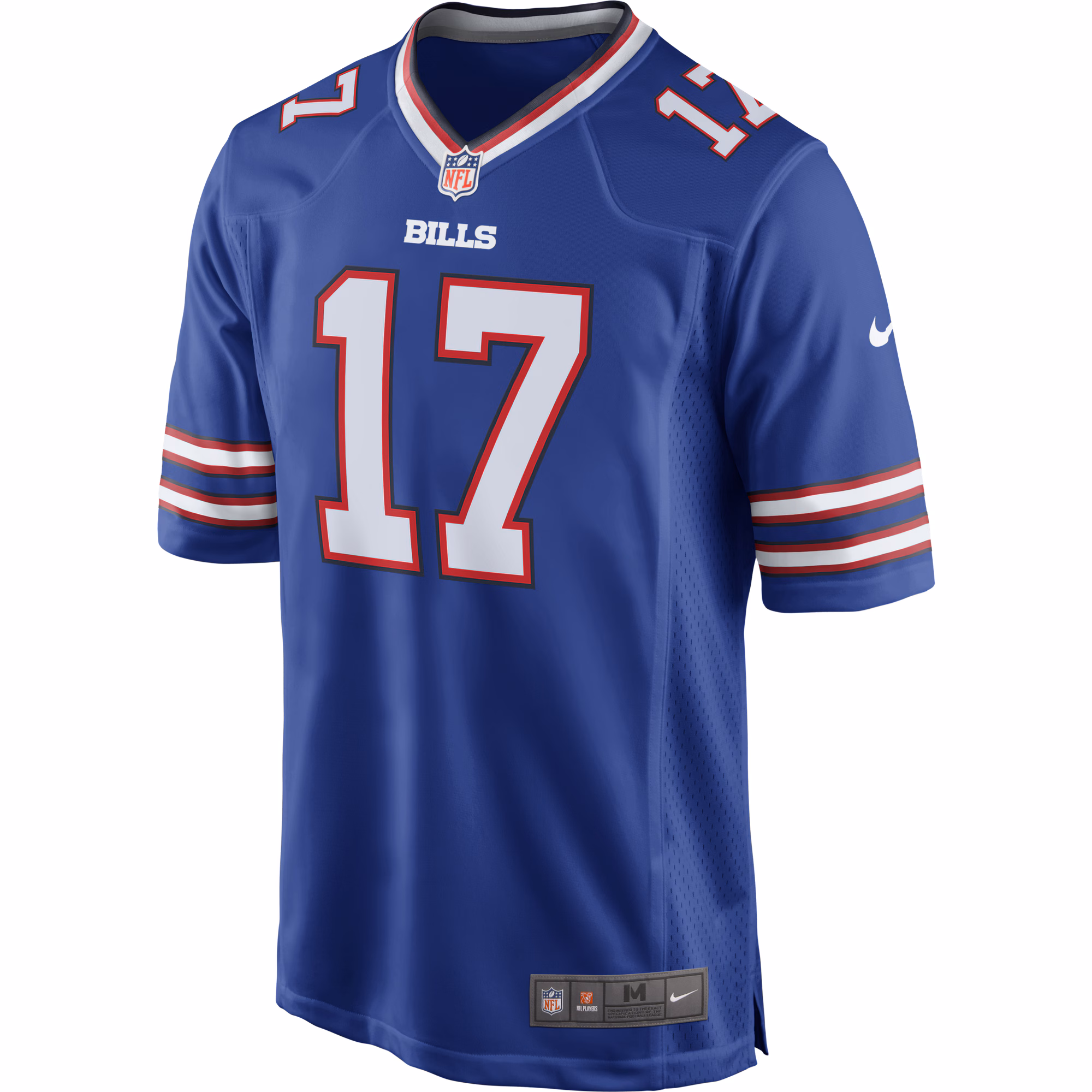 Josh Allen Buffalo Bills Team Game Player Jersey - Royal