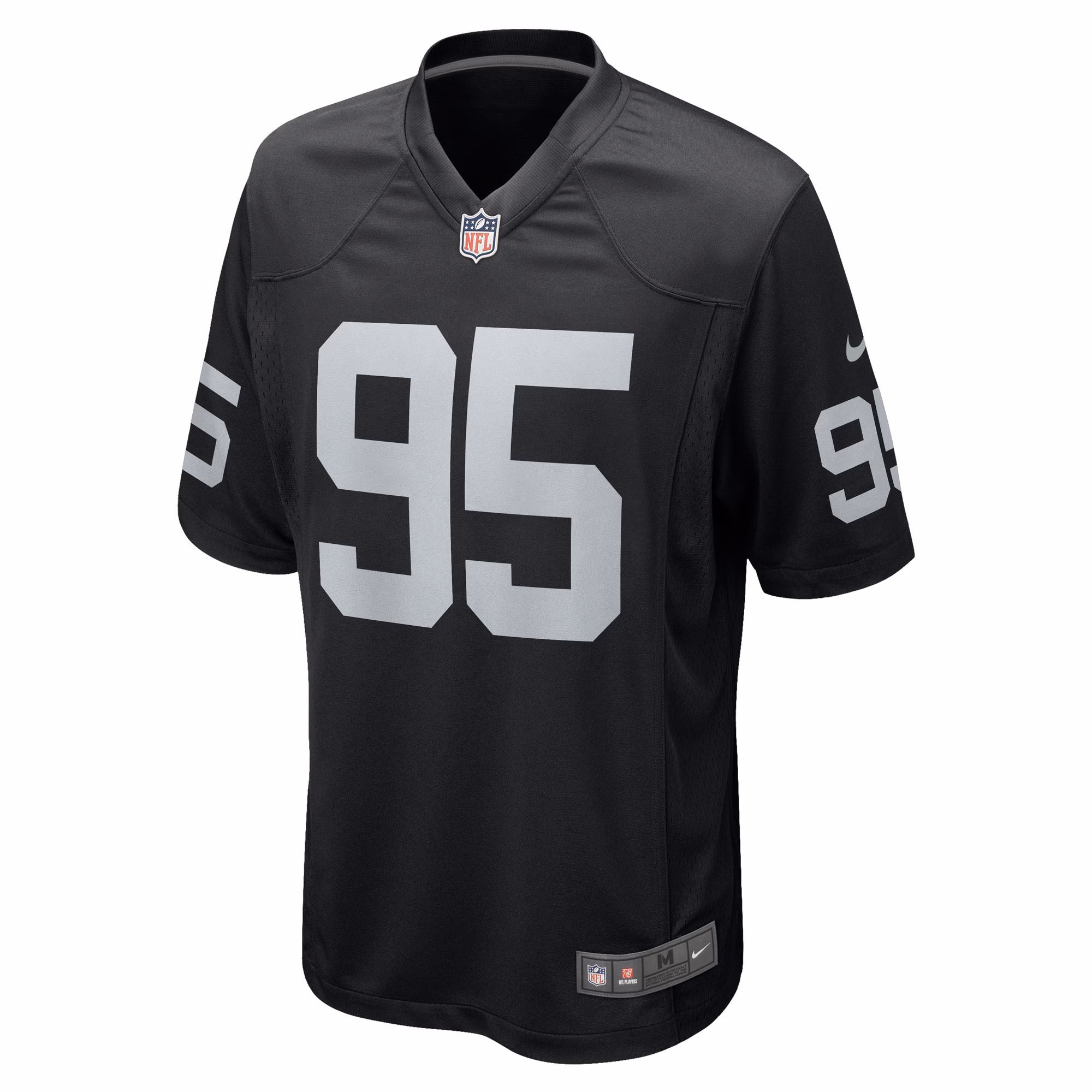 John Jenkins Las Vegas Raiders Game Jersey - Black