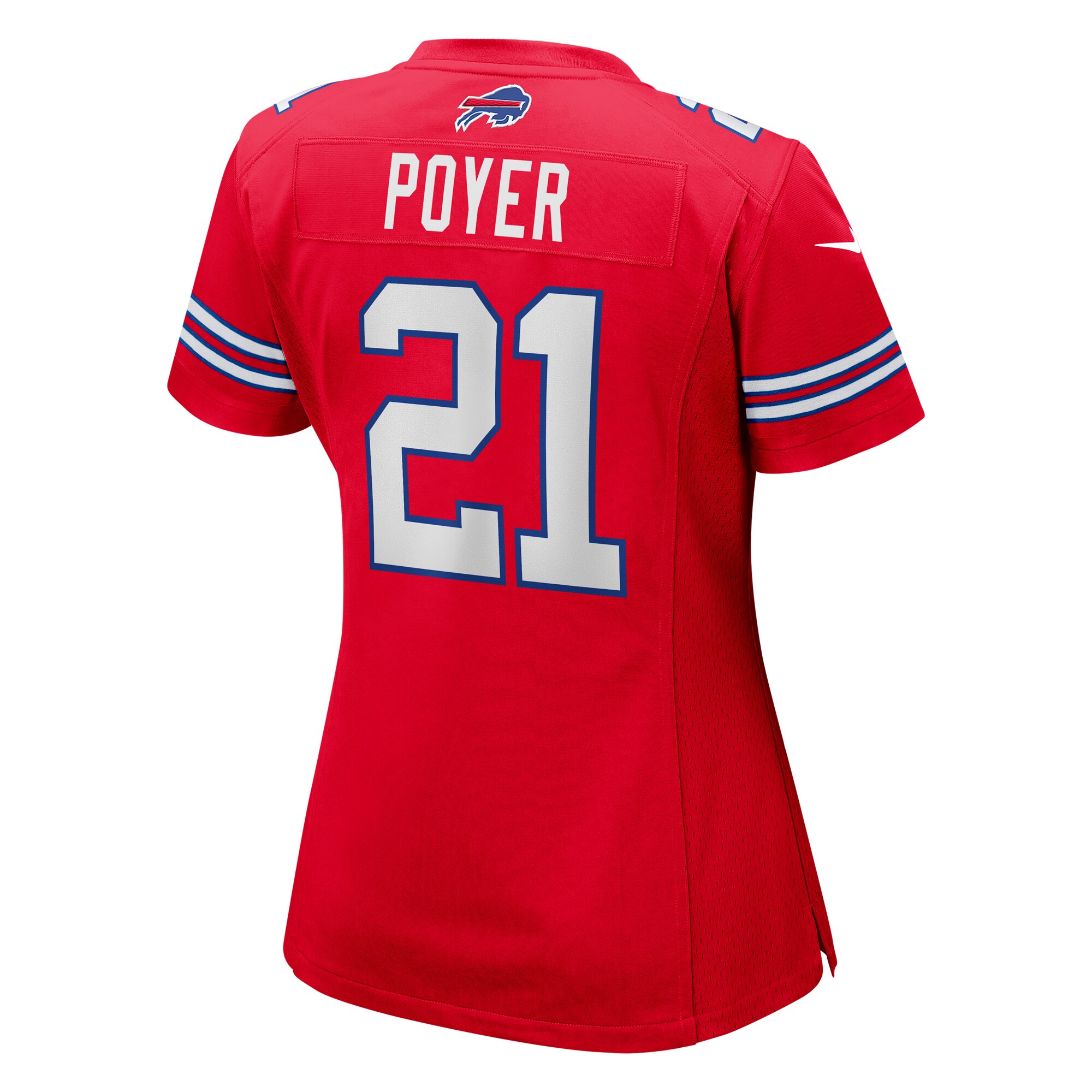 Poyer Buffalo Bills  Women's Alternate Game Jersey - Red