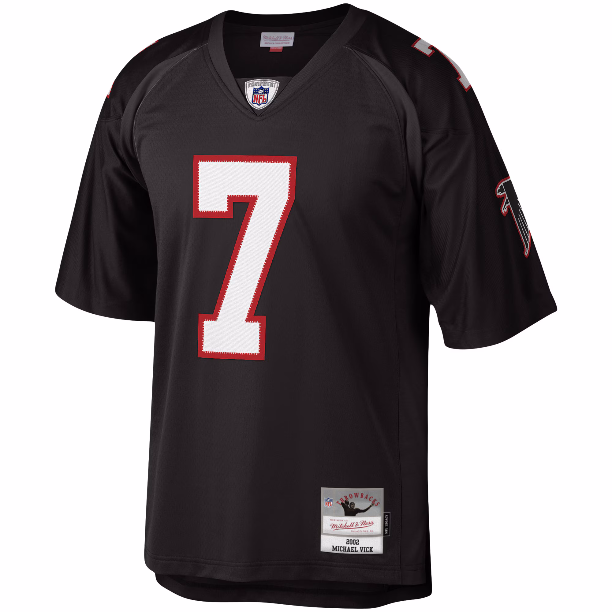 Michael Vick Atlanta Falcons Legacy Replica Jersey - Black